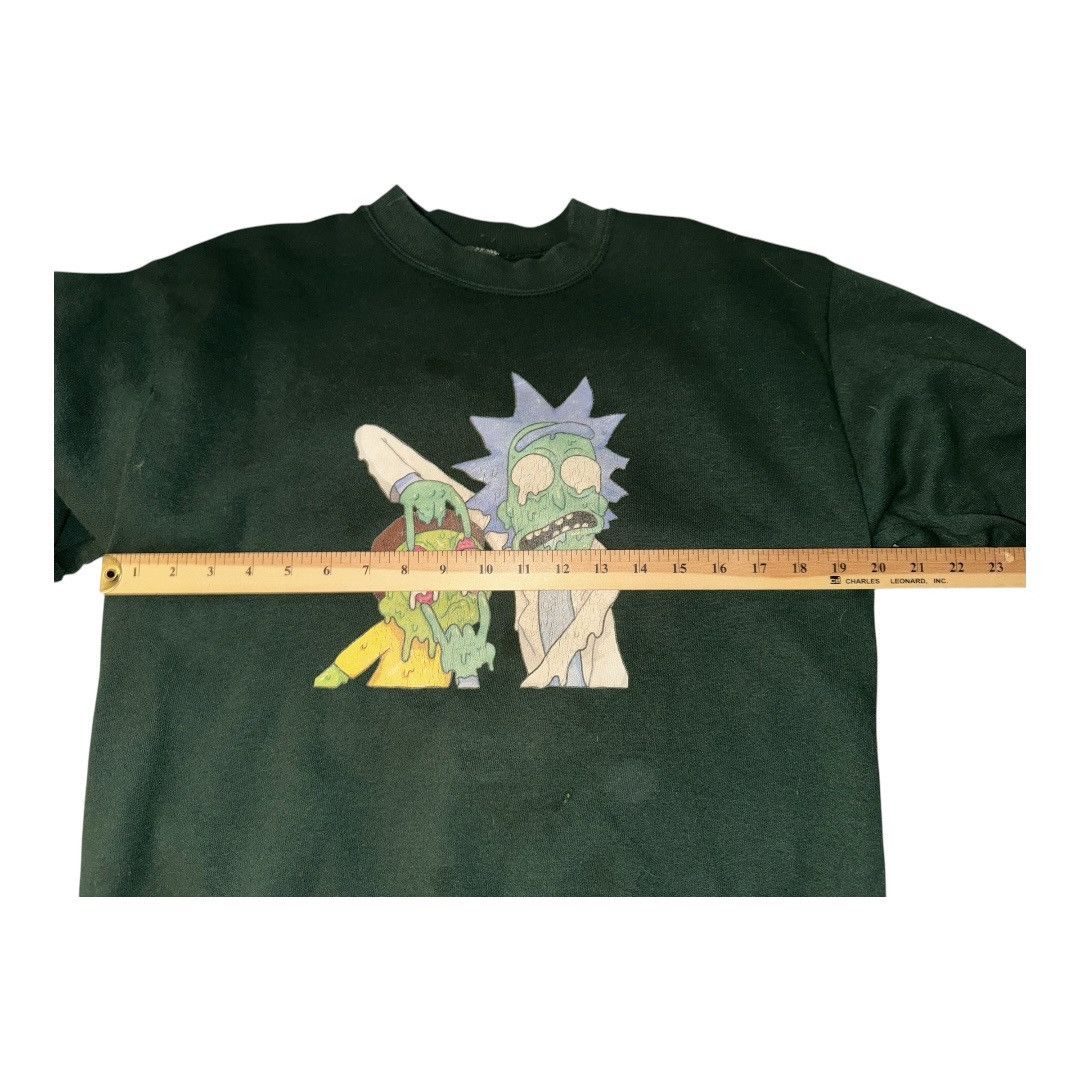 Jerzees VTG 90s Made in USA Rick and Morty Graphic pullover sweatsh Size US M / EU 48-50 / 2 - 5 Thumbnail