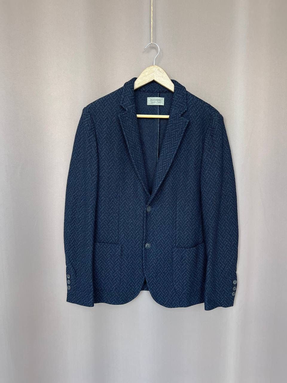 Falconeri Embossed Effect Cotton Blazer Mens Size 50 or M