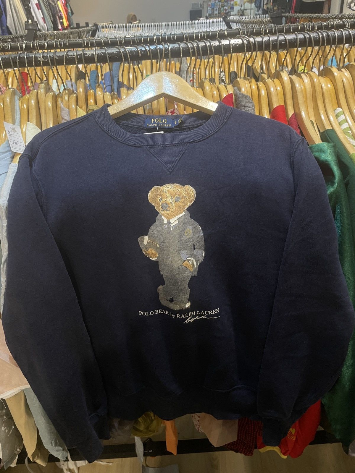 Polo Ralph Lauren Polo Ralph Lauren Bear Performance Sweater Size US S / EU 44-46 / 1 - 1 Thumbnail