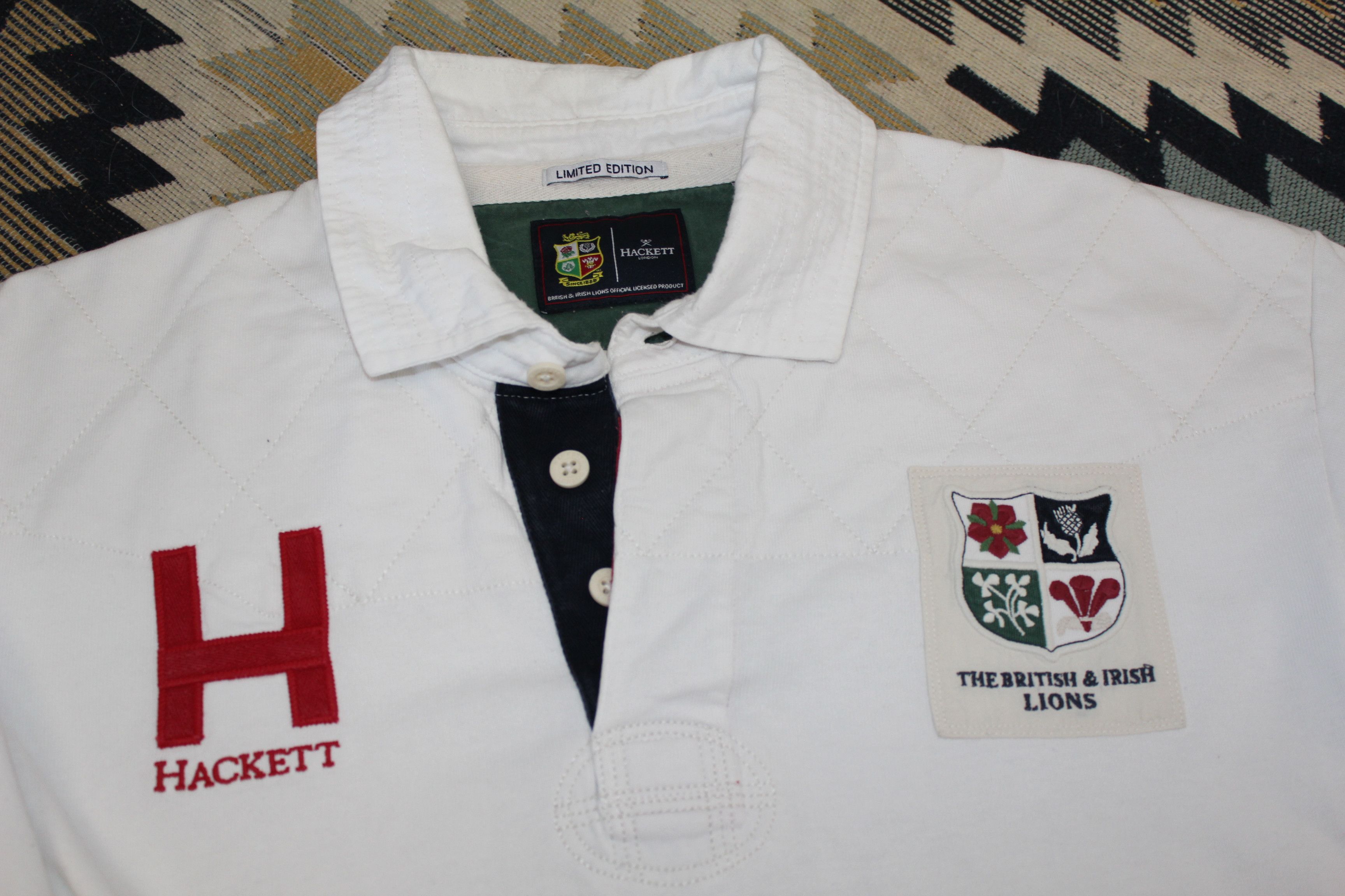 Hackett Hackett British&Irish Lions Rugby Shirt Top Size XL Size US XL / EU 56 / 4 - 4 Thumbnail