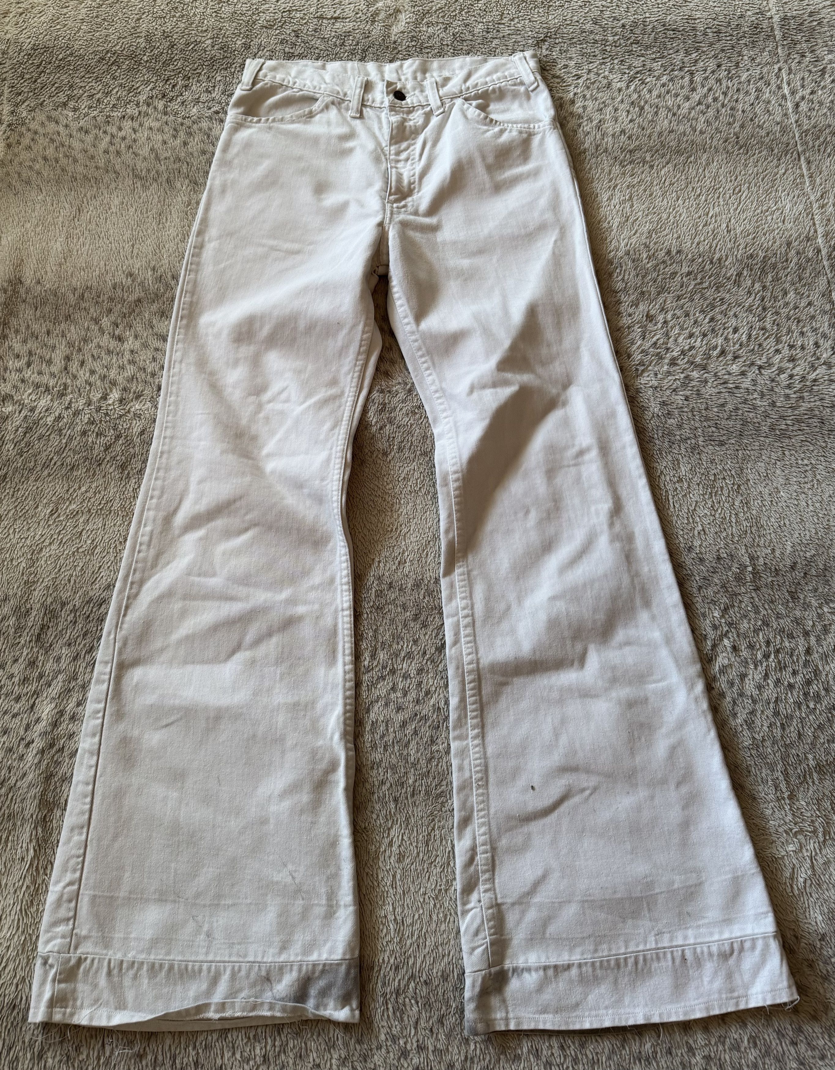 Levi's Vintage 70s Levis Big E Bell Bottom Flared Bootcut Jeans Size US 31 - 2 Thumbnail