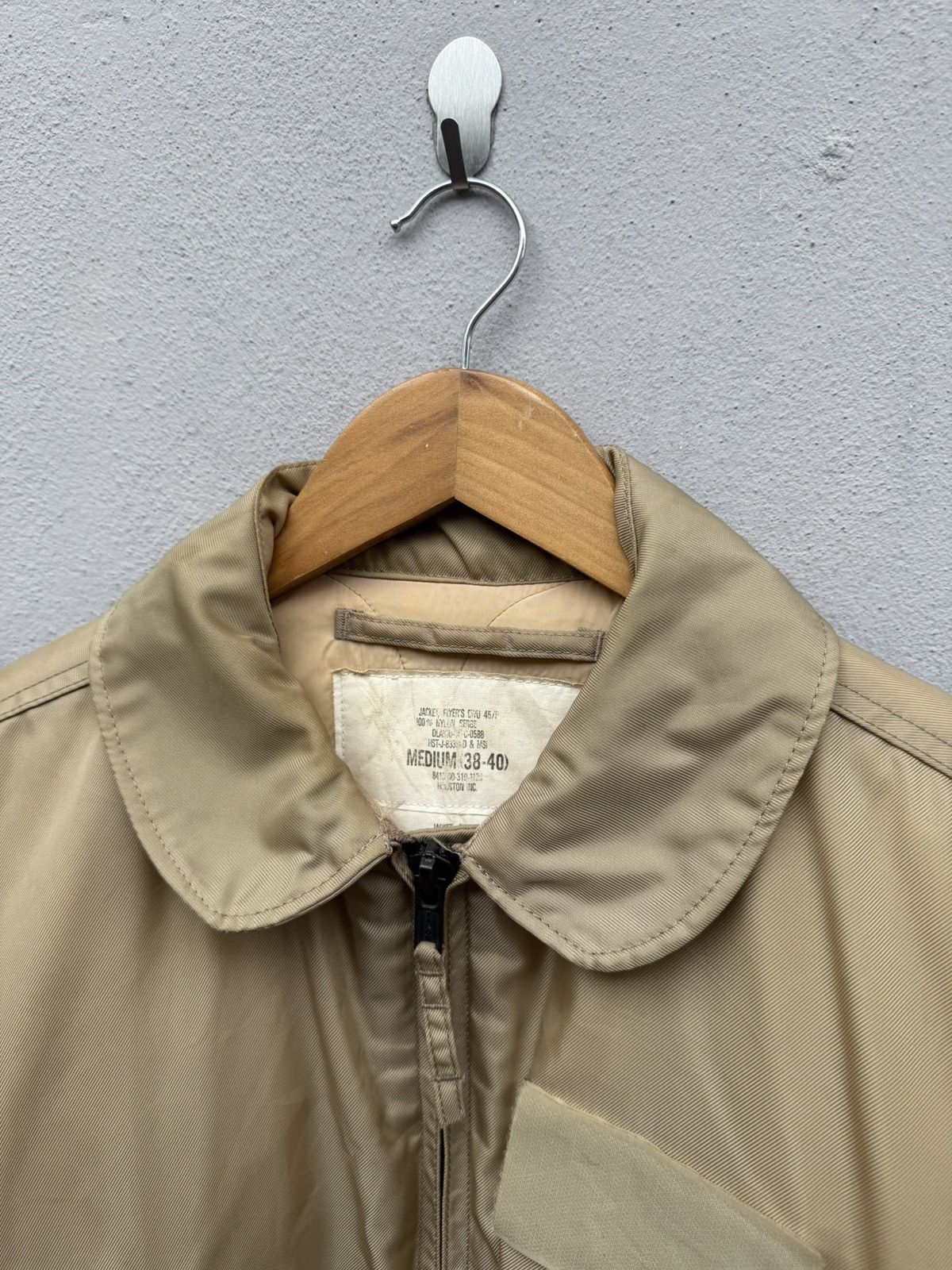 Buzz Rickson's US Military Pilot HOUSTON INC CWU-45/P Flight Jacket USAF Size US M / EU 48-50 / 2 - 14 Thumbnail