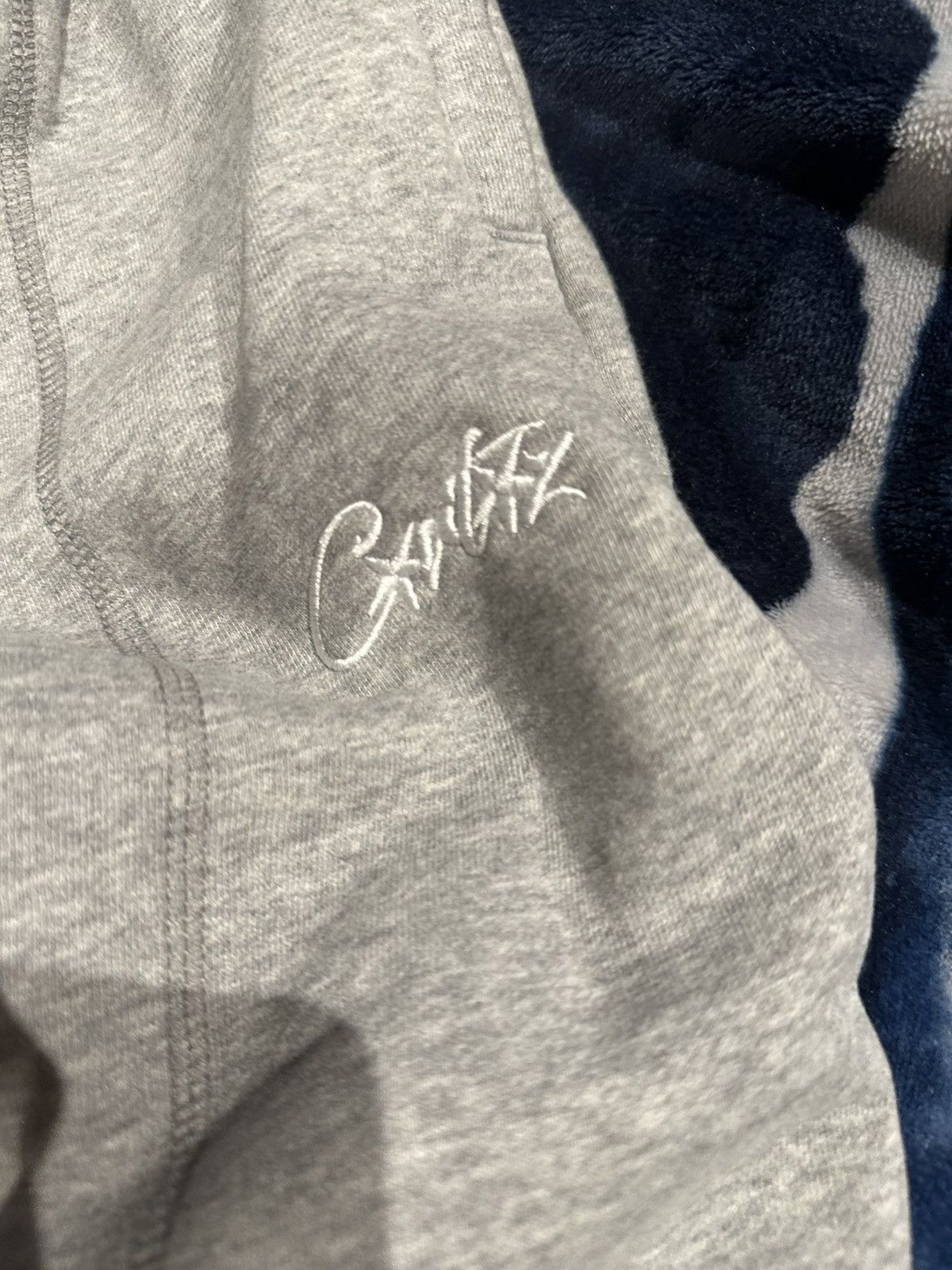 Corteiz Allstarz Hmp Open Leg Joggers Grey Men's - FW22 - US