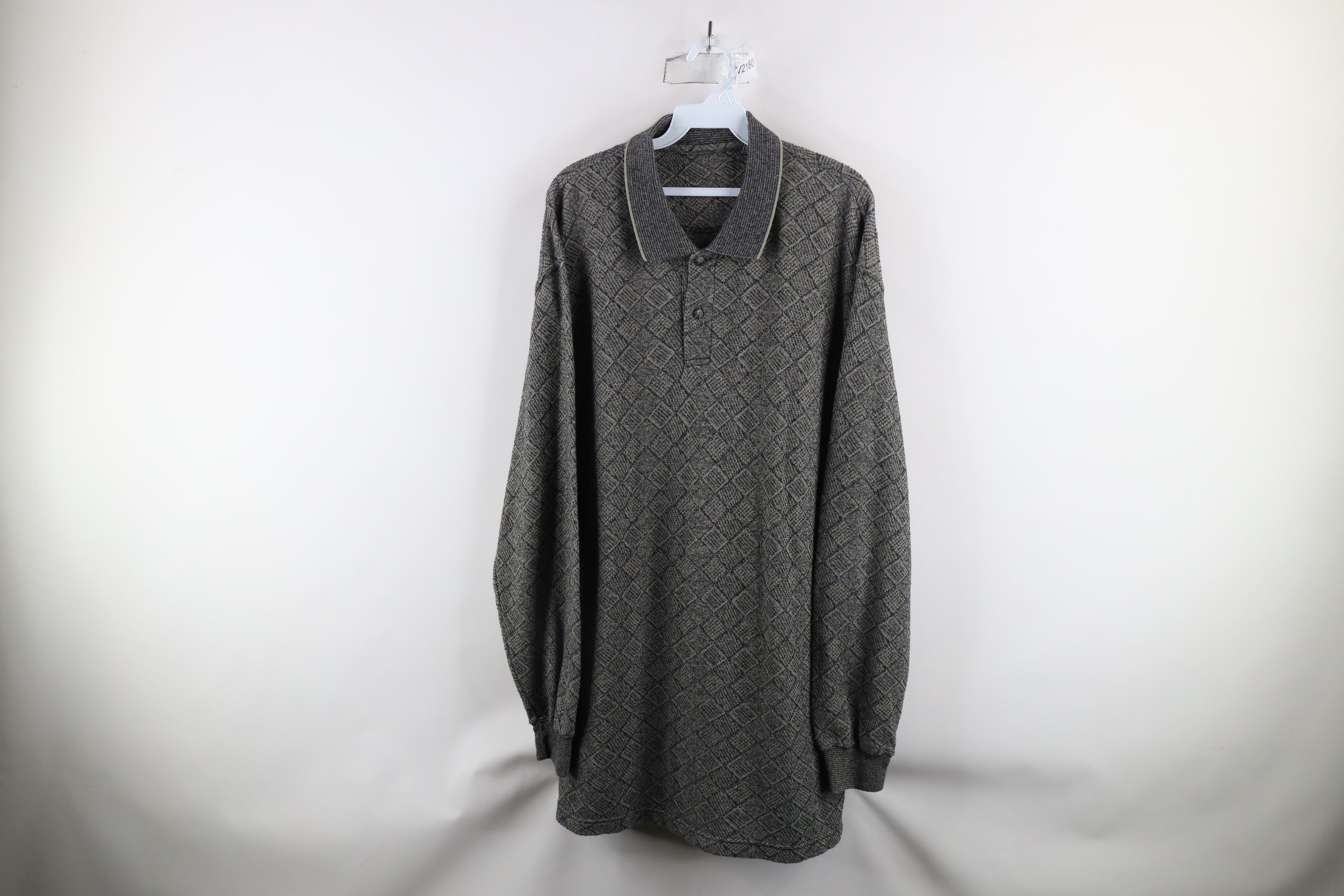 Vintage Vintage 90s Streetwear Lightweight Oversized Polo Shirt Size US XL / EU 56 / 4 - 1 Thumbnail