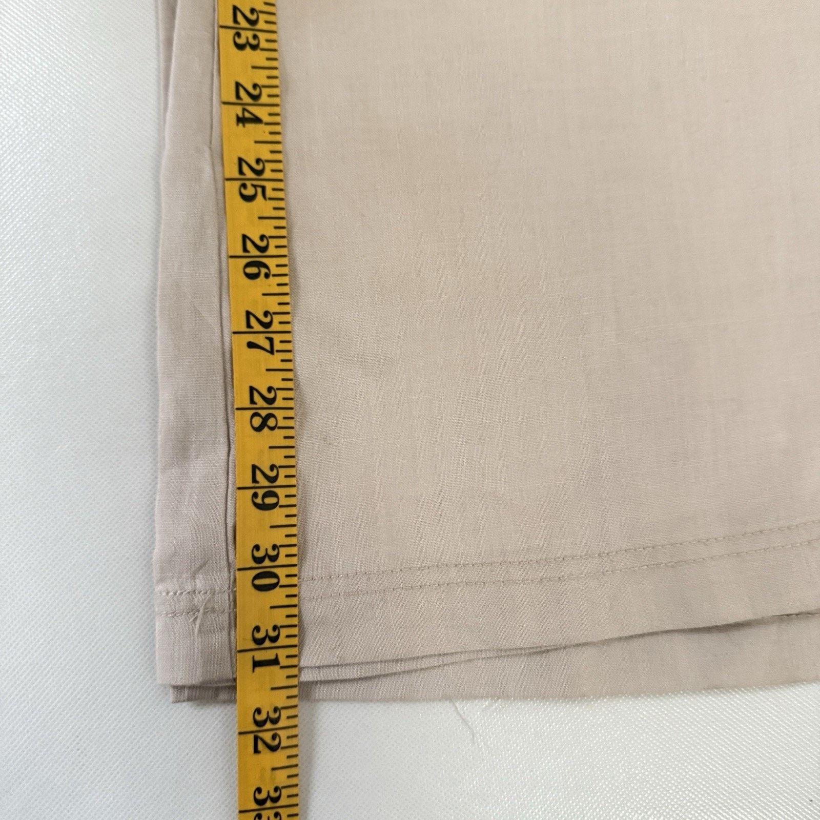 Other XCVI Linen Cargo Beachy Woven Wide Leg Lagenlook Pants Size 32" / US 10 / IT 46 - 6 Thumbnail