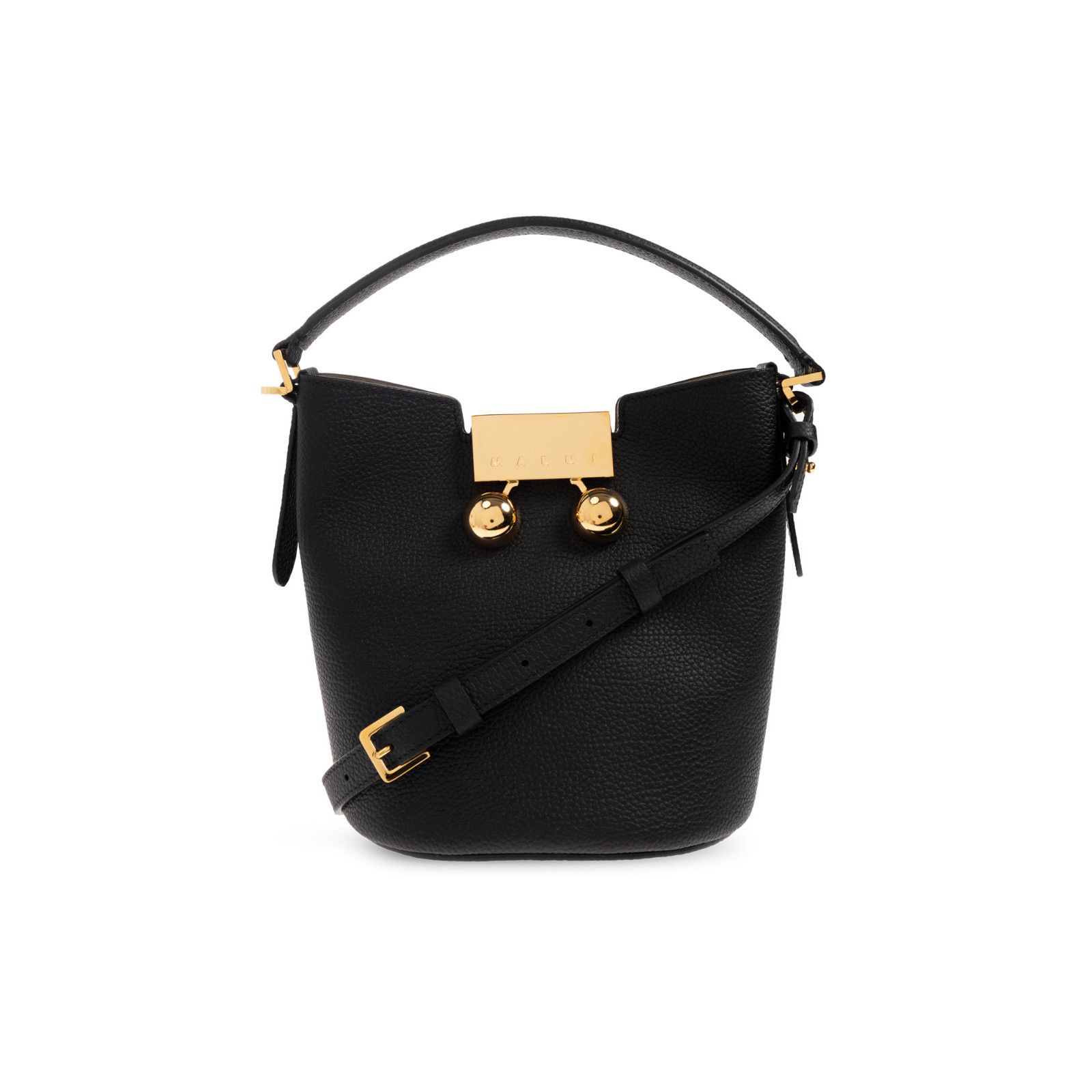 Marni MARNI Black Trunkaroo Bucket Bag New & Authentic Size ONE SIZE - 1 Thumbnail