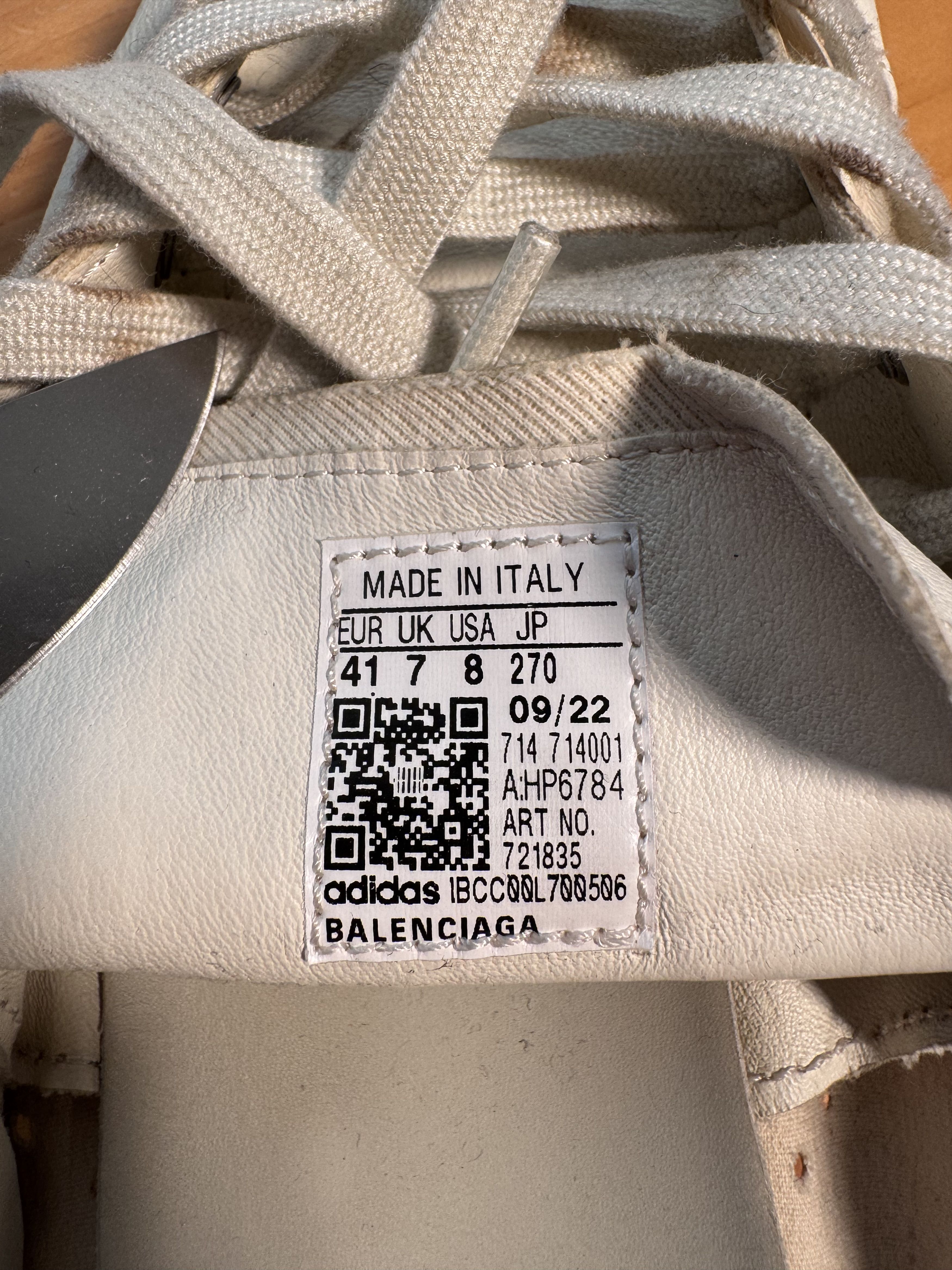 Adidas × Balenciaga Balenciaga Stan Smith Sneakers Size US 8 / EU 41 - 9 Thumbnail