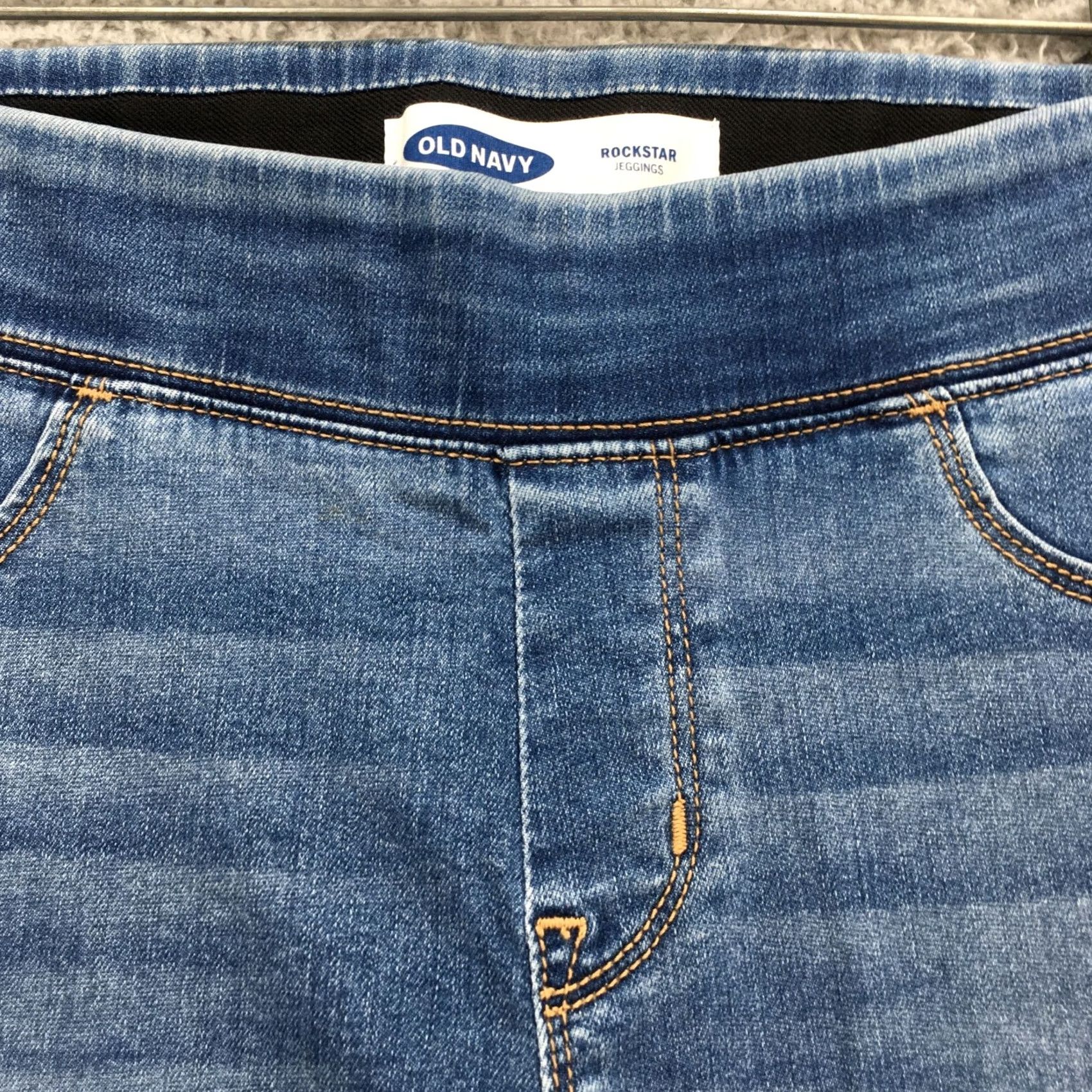 Old Navy Old Navy Jeans Womens 2 (Actual 26X29) Mid Rise Jegging Blue Pull On NEW Shirt Size 26" / US 2 / IT 38 - 3 Thumbnail