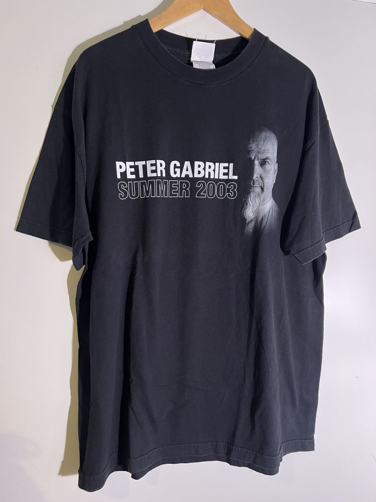 Band Tees Y2K 2000’s VTG Vintage Peter Gabriel Rock Band Artist Shirt Size US XL / EU 56 / 4 - 1 Thumbnail