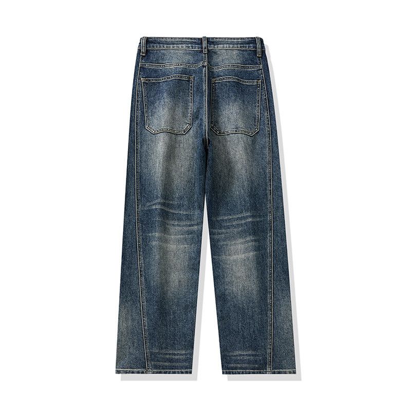 Vintage Men's American-Style High-Street Curved-Leg Jeans Size US 32 / EU 48 - 2 Thumbnail