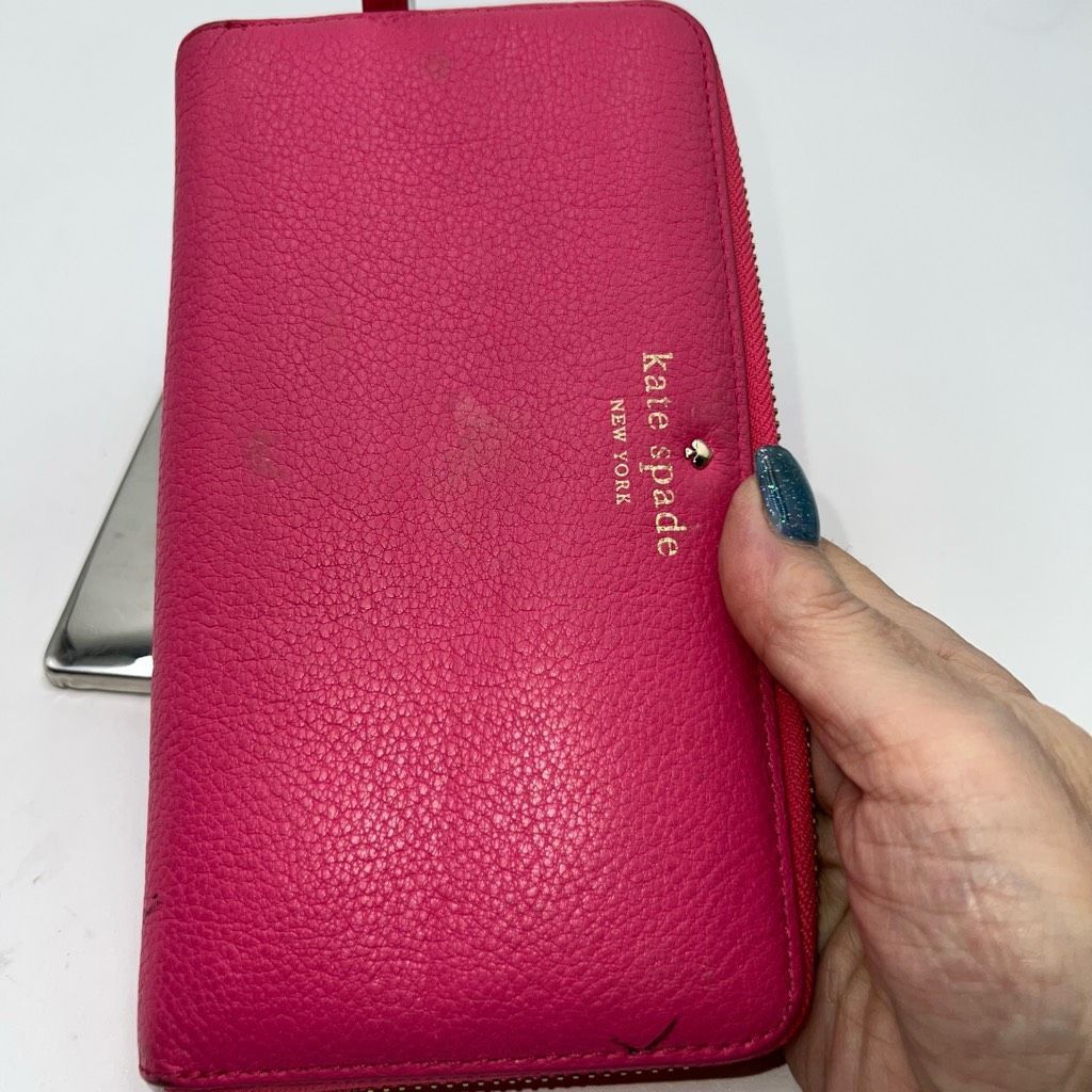 Kate Spade Kate Spade Grand Street Lacey Leather wallet ***SEE PHOTOS A Size ONE SIZE - 2 Thumbnail