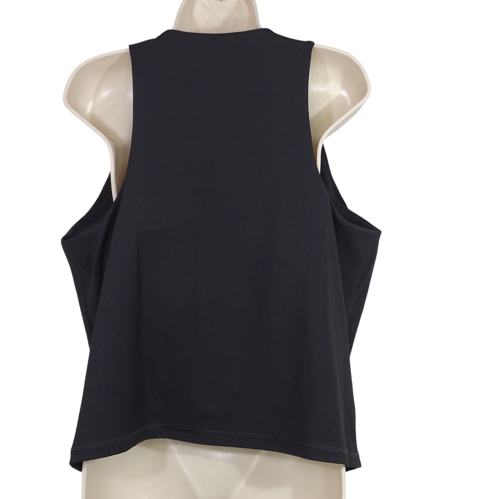 Tek Gear Tek Gear UltraStretch Black Tank Top Women Size XXL Workout Size XXL / US 16-18 / IT 52-54 - 2 Thumbnail