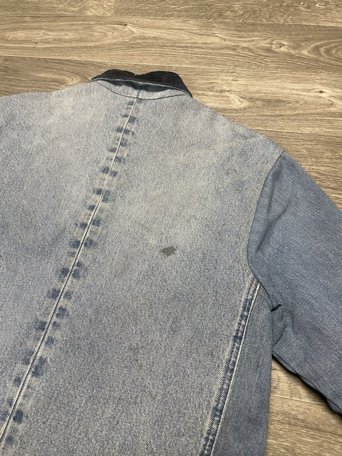 Carhartt Bespoke Carhartt J97 Detroit Jacket w/ RL Cable Knit Lining Size US S / EU 44-46 / 1 - 22 Thumbnail