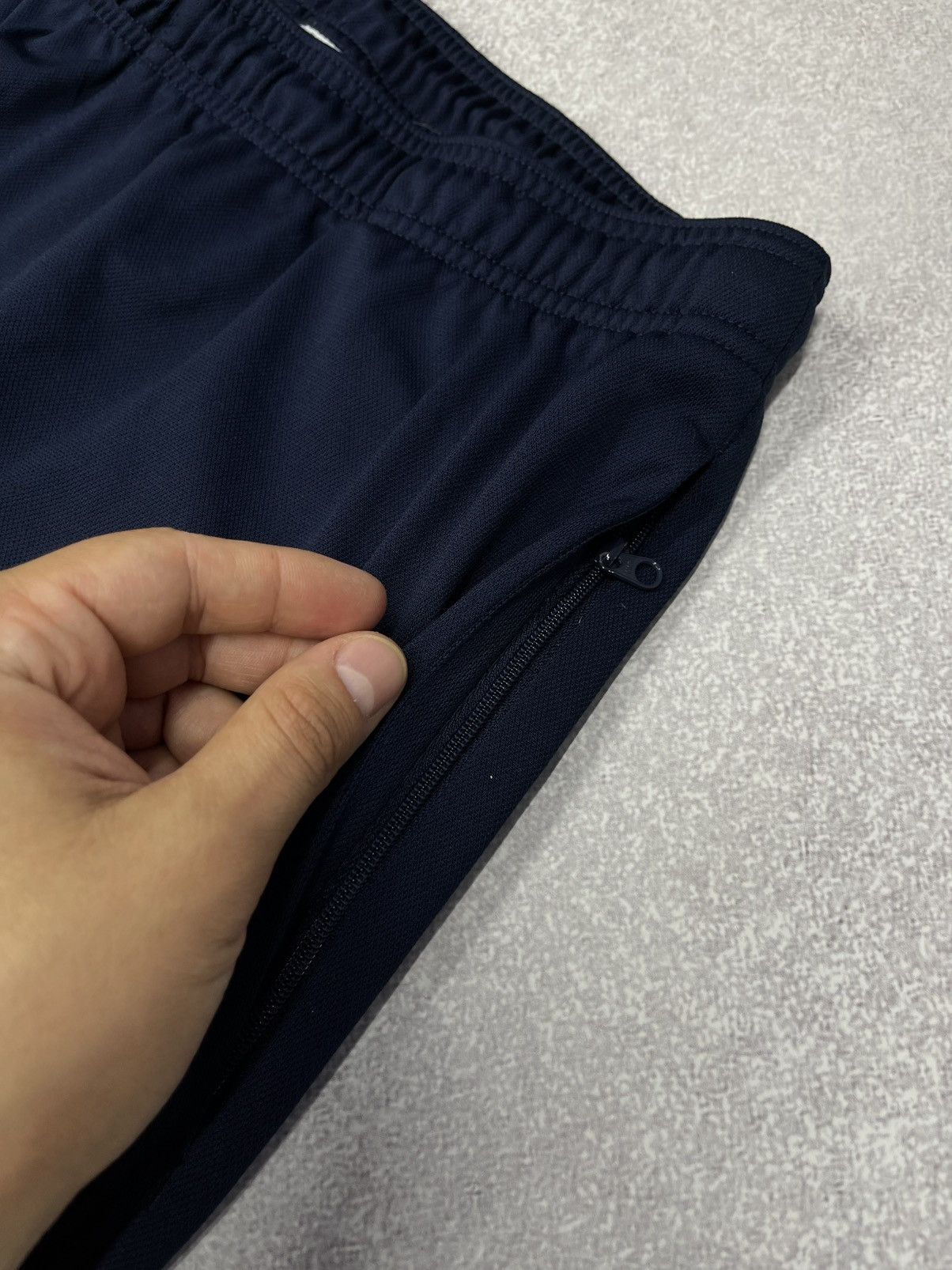 Nike Mens Nike Dri Fit Navy Sweatpants Drill Y2K ACG TN SPORT Size US 36 / EU 52 - 5 Thumbnail