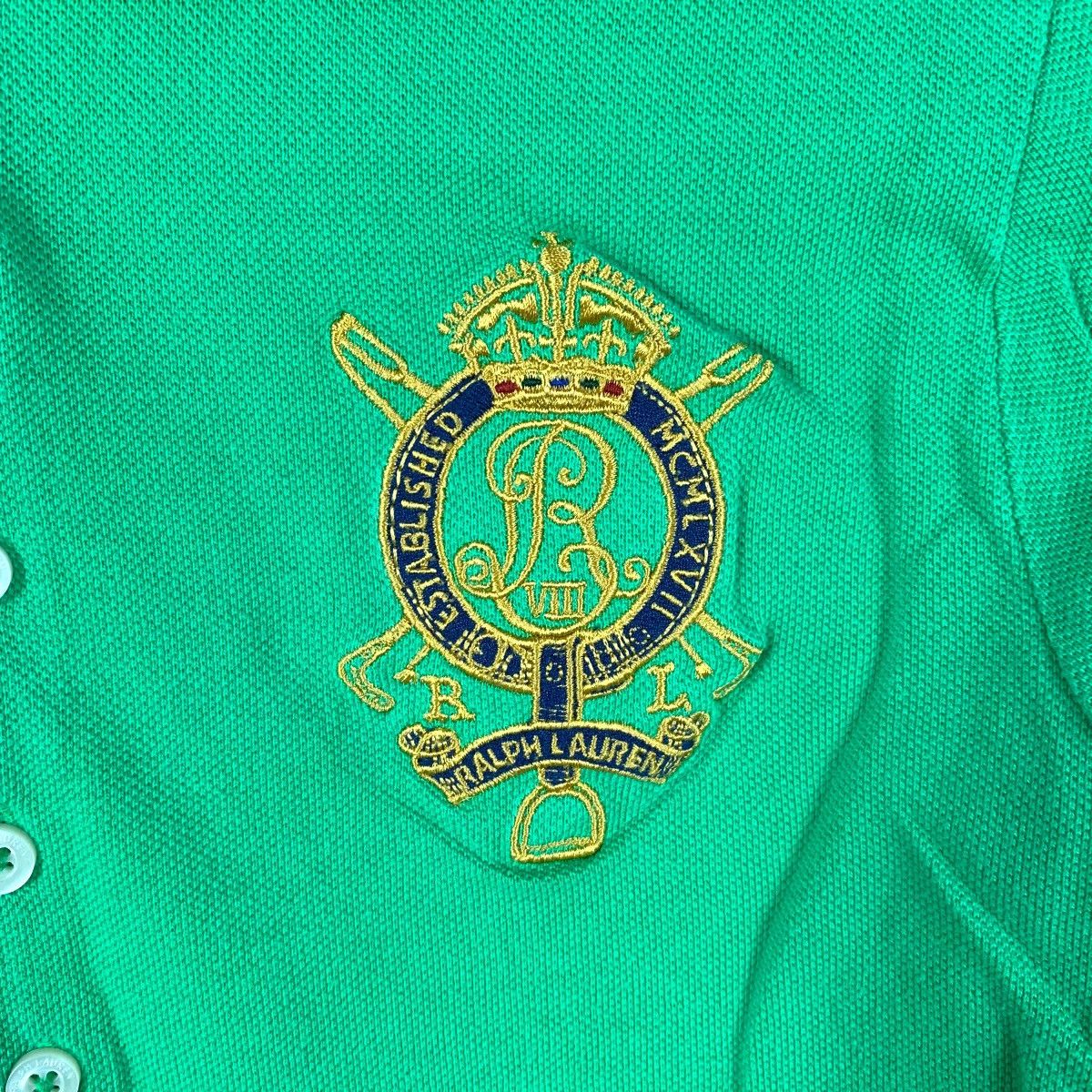 Polo Ralph Lauren Vintage POLO RALPH LAUREN Crest Logo Skinny Fit Tee Shirt Size XS / US 0-2 / IT 36-38 - 3 Thumbnail