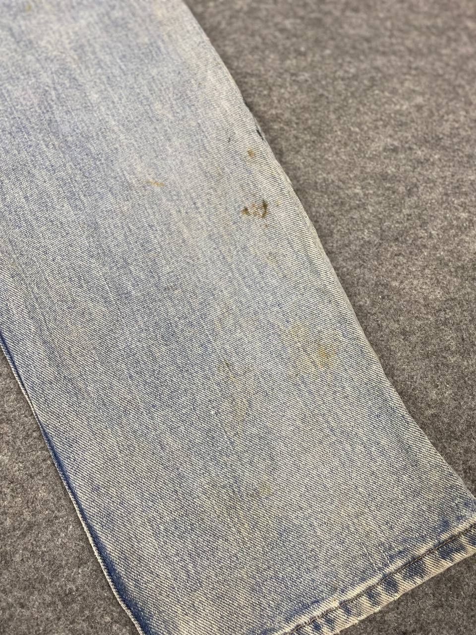 Wrangler vintage wrangler light wash distressed denim nice design Size US 38 / EU 54 - 4 Thumbnail