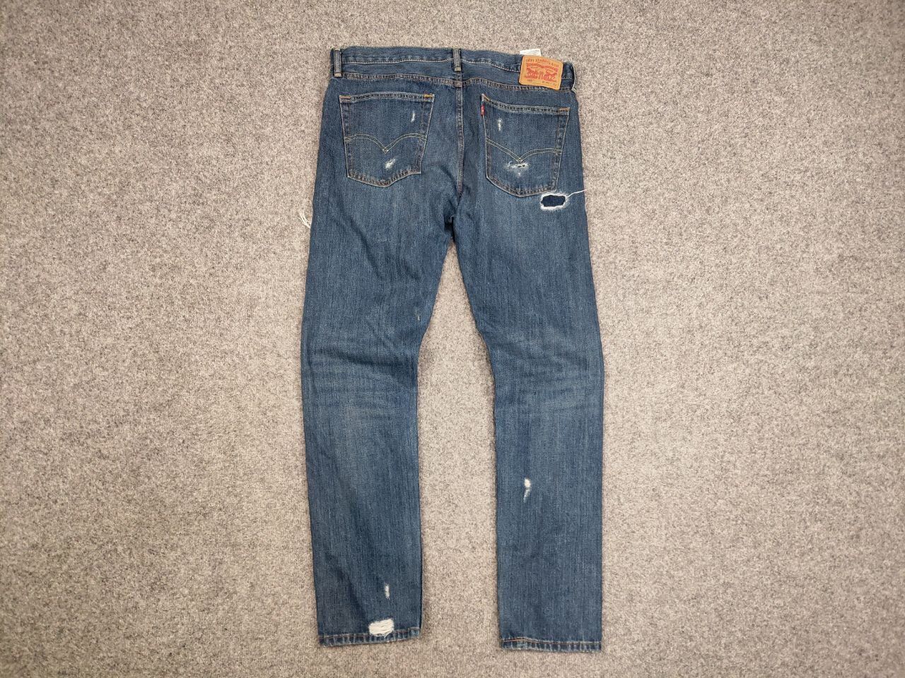 Levi's Levis 510 Distressed Denim Jeans Vintage USA Style Size US 36 / EU 52 - 8 Thumbnail