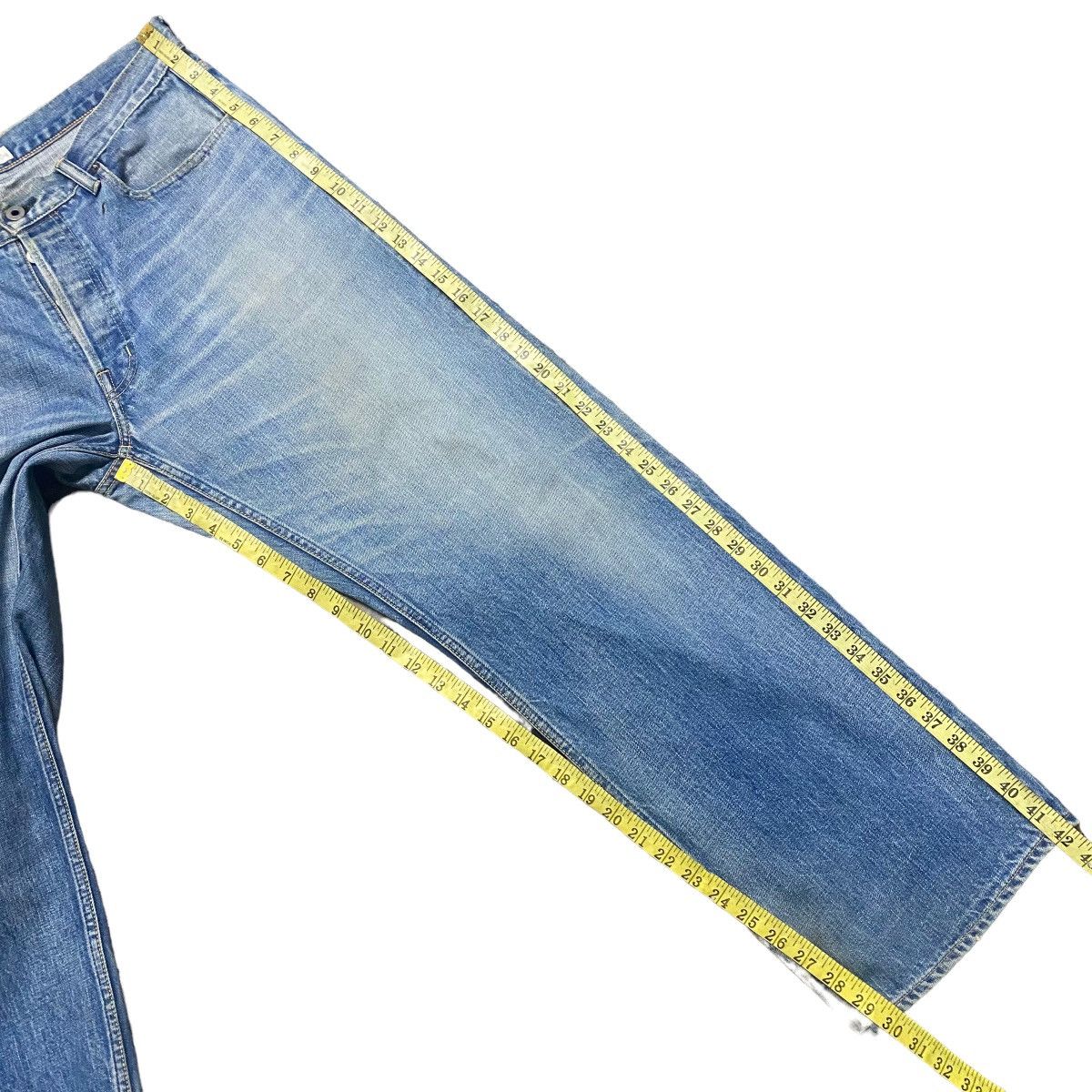 FDMTL FDMTL Denim Selvedge Jeans Distressed Size US 34 / EU 50 - 18 Thumbnail