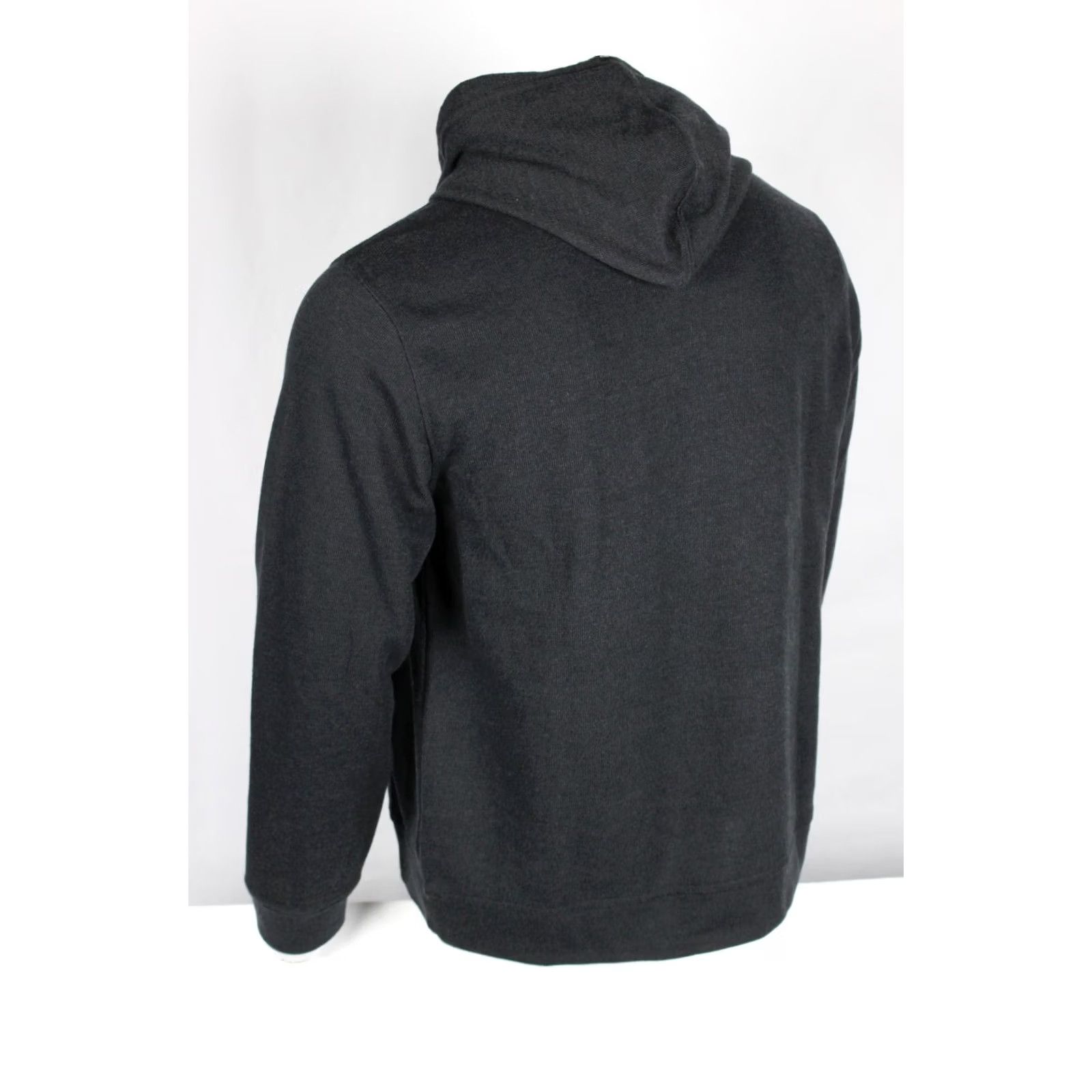 REEF Reef Men's Hoodie Sweatshirt Henley Size L Black Caviar Size US L / EU 52-54 / 3 - 2 Thumbnail