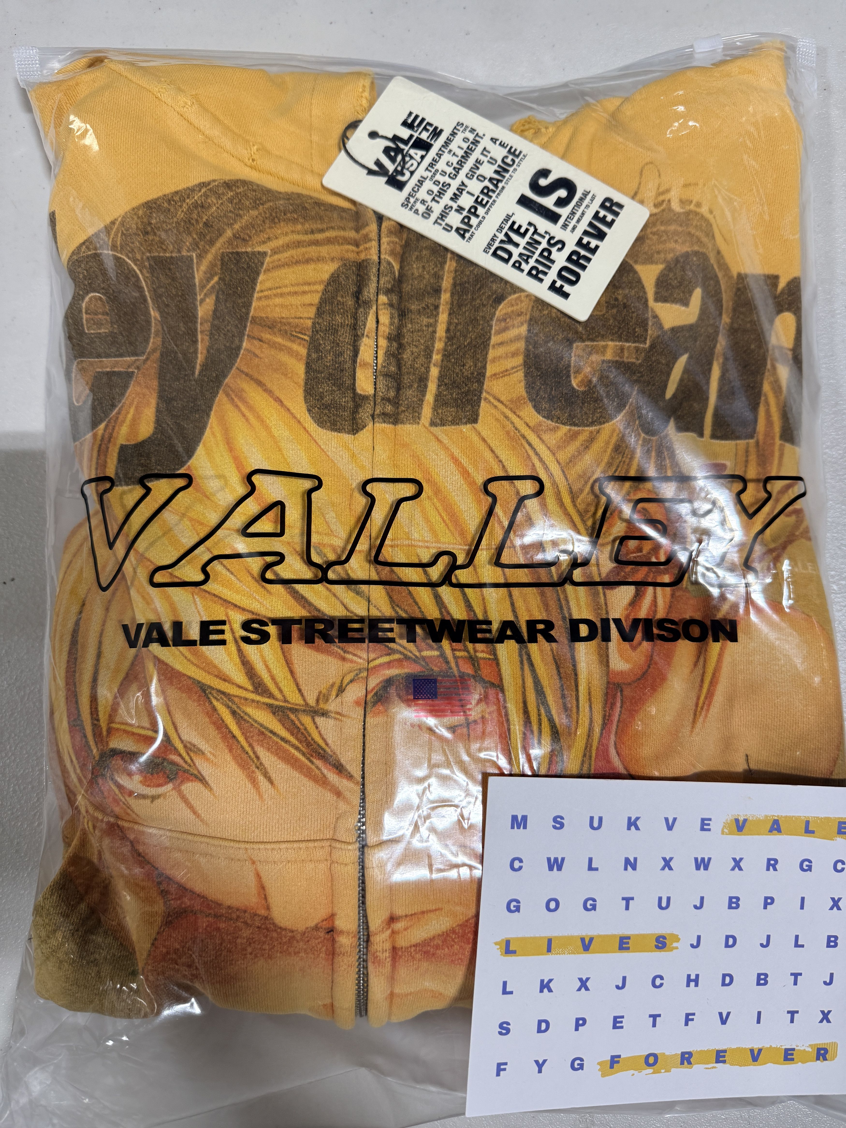 Other Vale Forever Gold Rush Zip Up 'Yellow' Size S Size US S / EU 44-46 / 1 - 3 Thumbnail