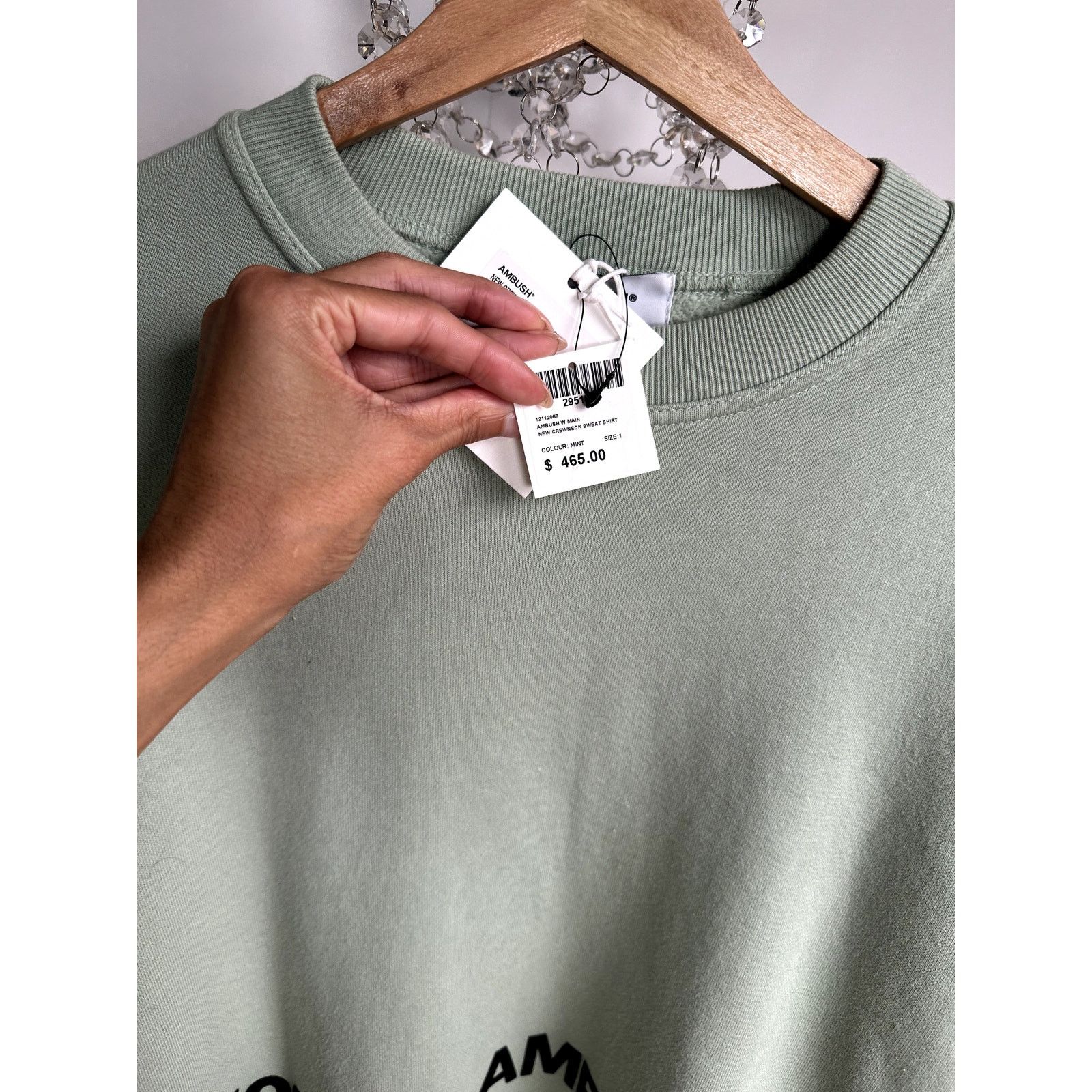 Ambush Design AMBUSH Mint Crewneck Size 1 (Small) - NEW Size S / US 4 / IT 40 - 9 Thumbnail