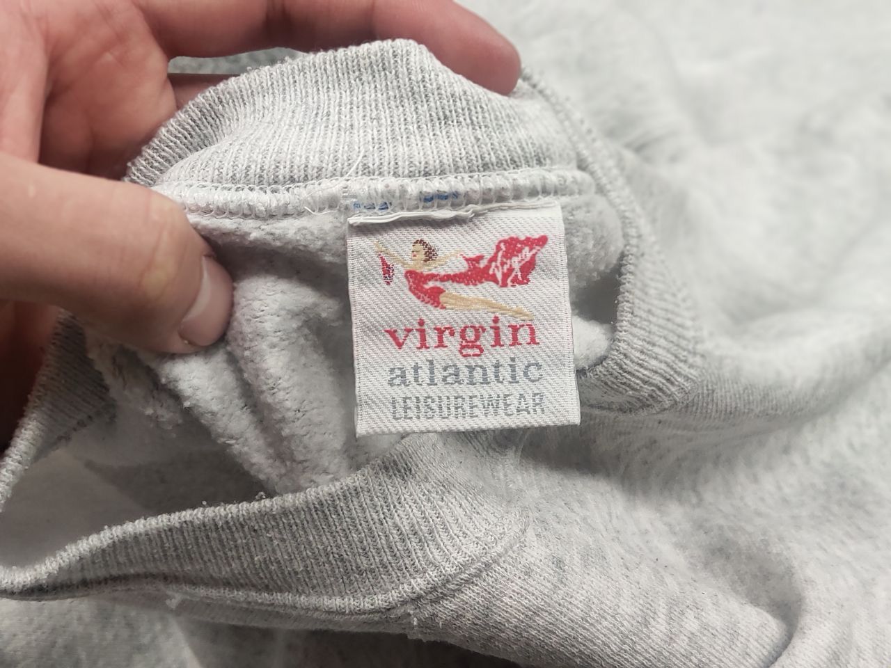 Vintage Rare Vintage Virgin Fly Atlantic sweatshirt princess Diana Size US M / EU 48-50 / 2 - 16 Thumbnail