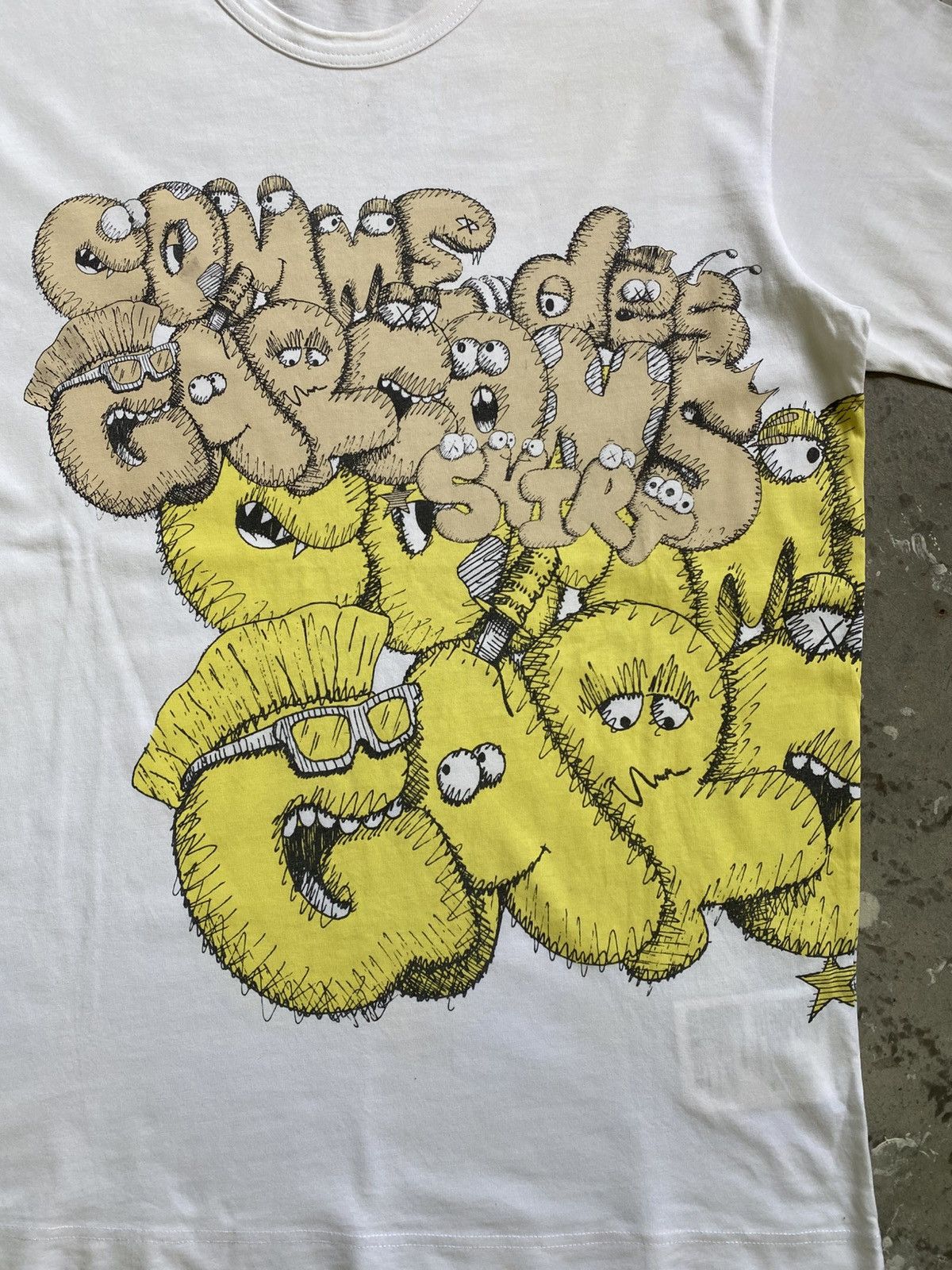 Comme des Garcons × Kaws × Vintage Vintage Comme Des Garçons X Kaws Japanese Brand Shirt Size US XL / EU 56 / 4 - 4 Thumbnail