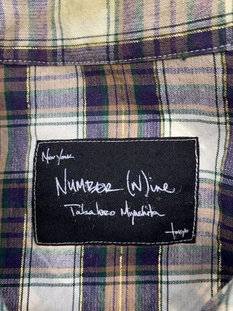 Number (N)ine AW05 Western Plaid Button Shirt Size US M / EU 48-50 / 2 - 4 Thumbnail