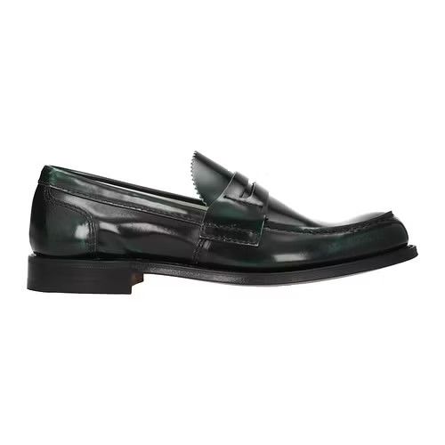 image of Churchs Ob1O1E0324 Loafers In Green, Men's (Size 9)