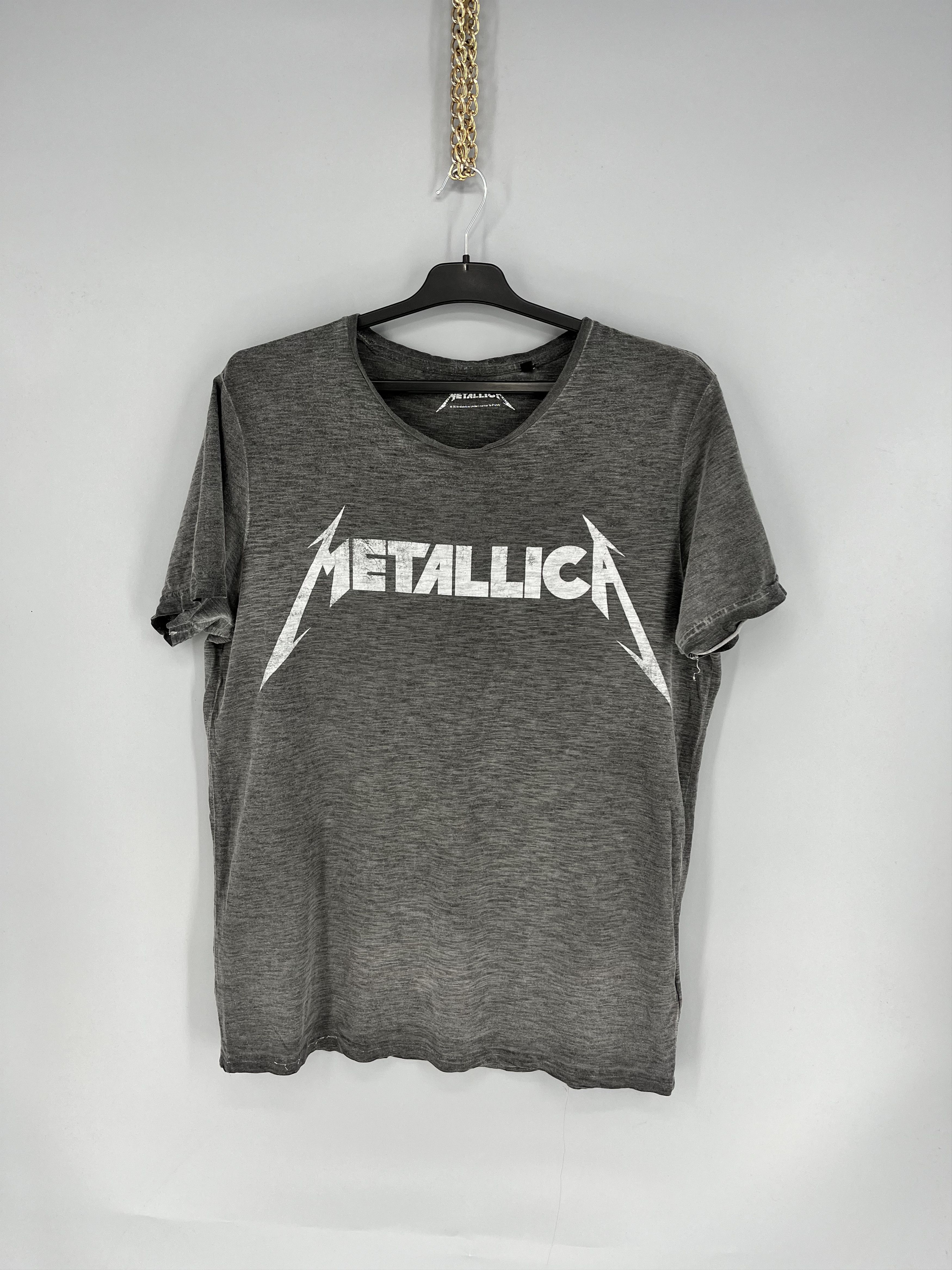 Band Tees × Vintage Vintage Y2K Metallica Skulls Dead Face Band Rock Streetwear Size US L / EU 52-54 / 3 - 1 Thumbnail
