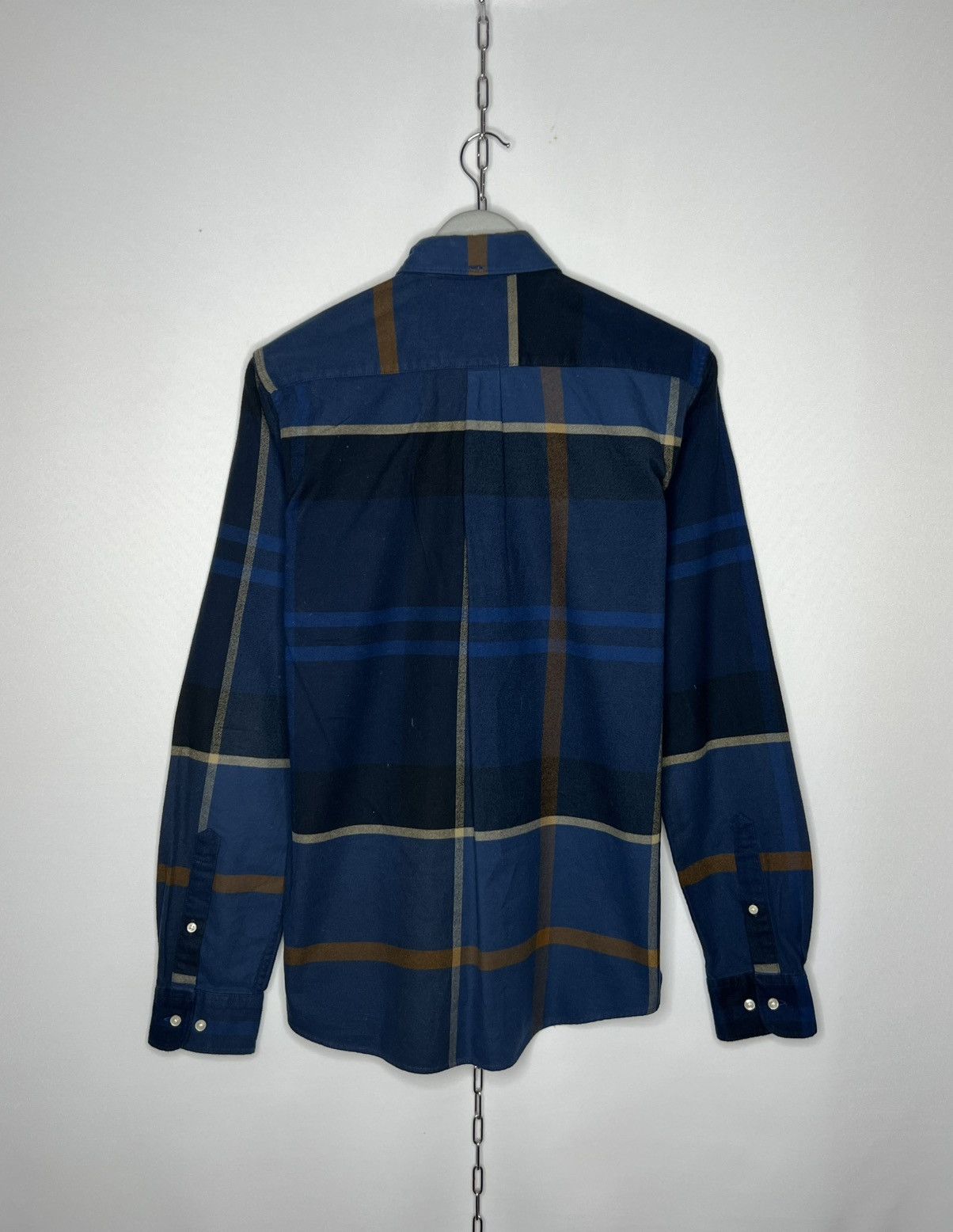Barbour Vintage Barbour Striped Long Sleeve Shirt Rare Size US S / EU 44-46 / 1 - 6 Thumbnail