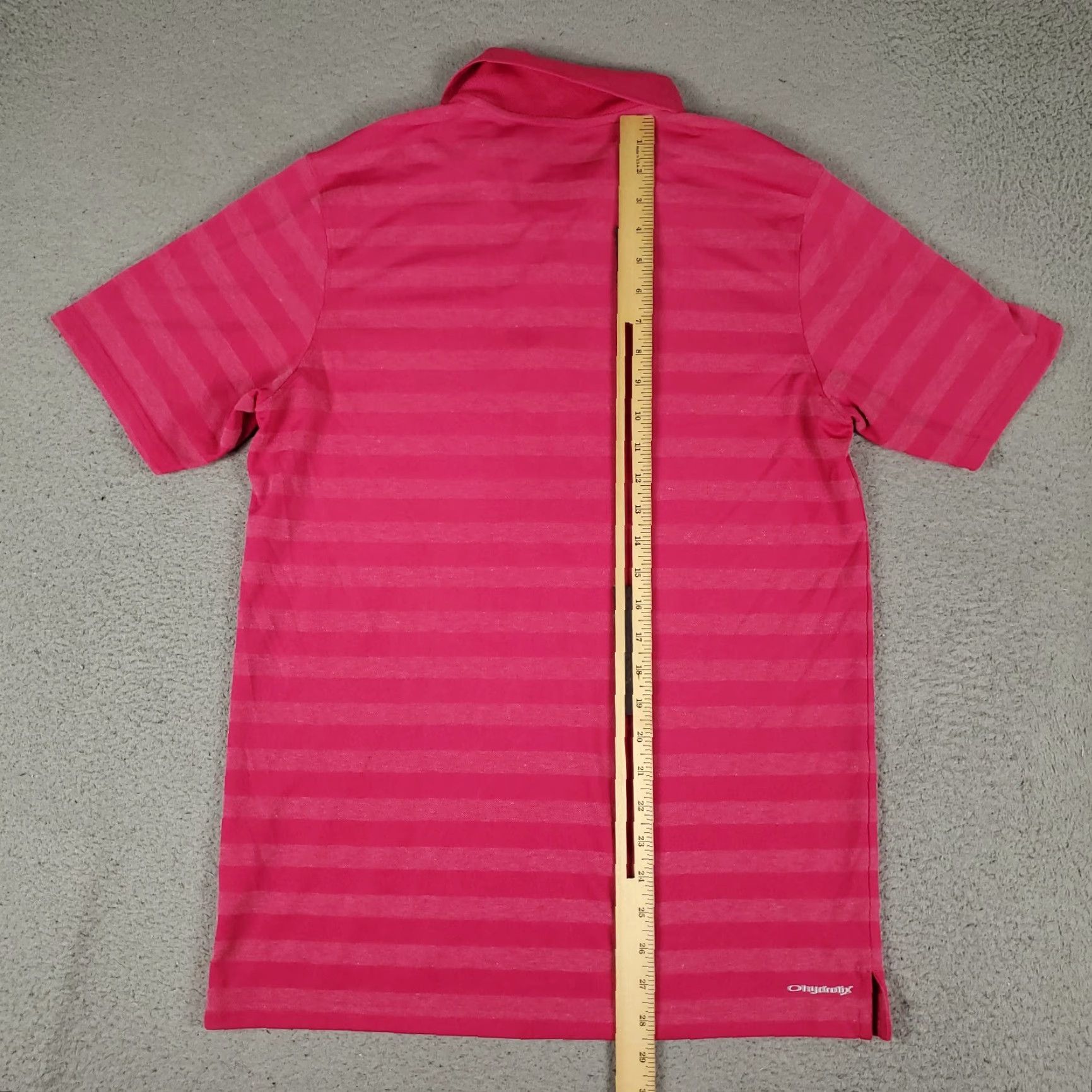 Oakley Oakley Polo Shirt Mens Size Medium Pink Striped Golf Casual Short Sleeve Adult Size US M / EU 48-50 / 2 - 3 Thumbnail