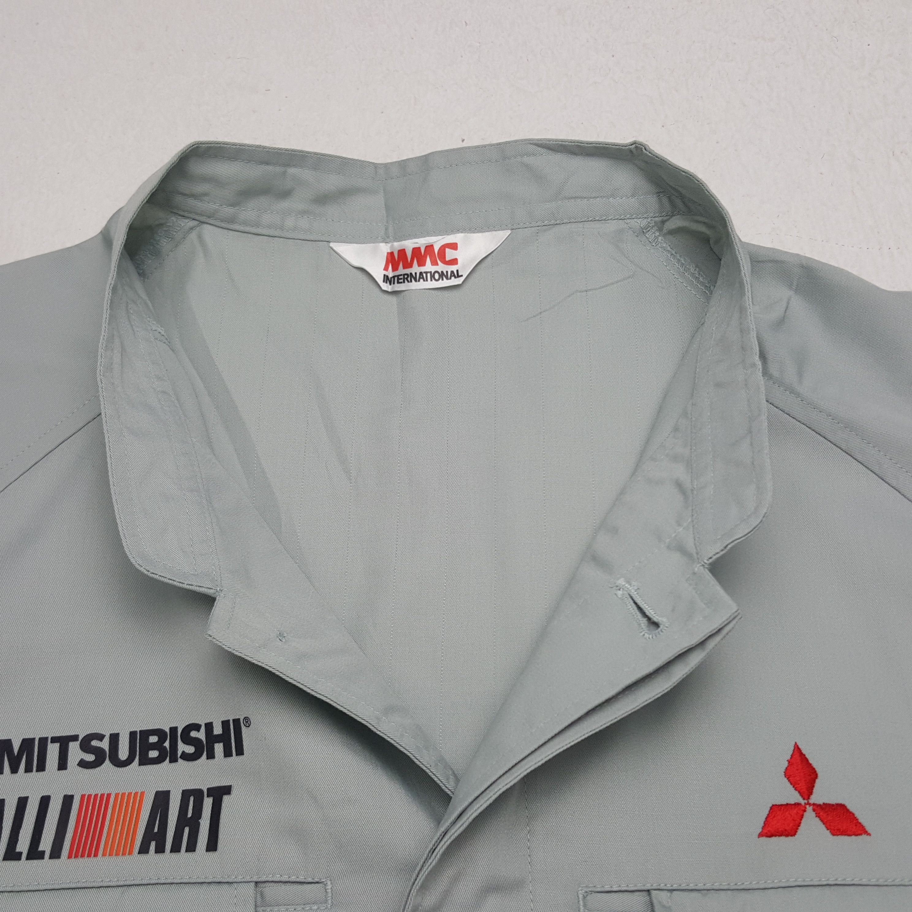 Japanese Brand × Vintage Vintage Mitsubishi Ralli Art Custom Art Uniform Jacket Size US M / EU 48-50 / 2 - 5 Thumbnail