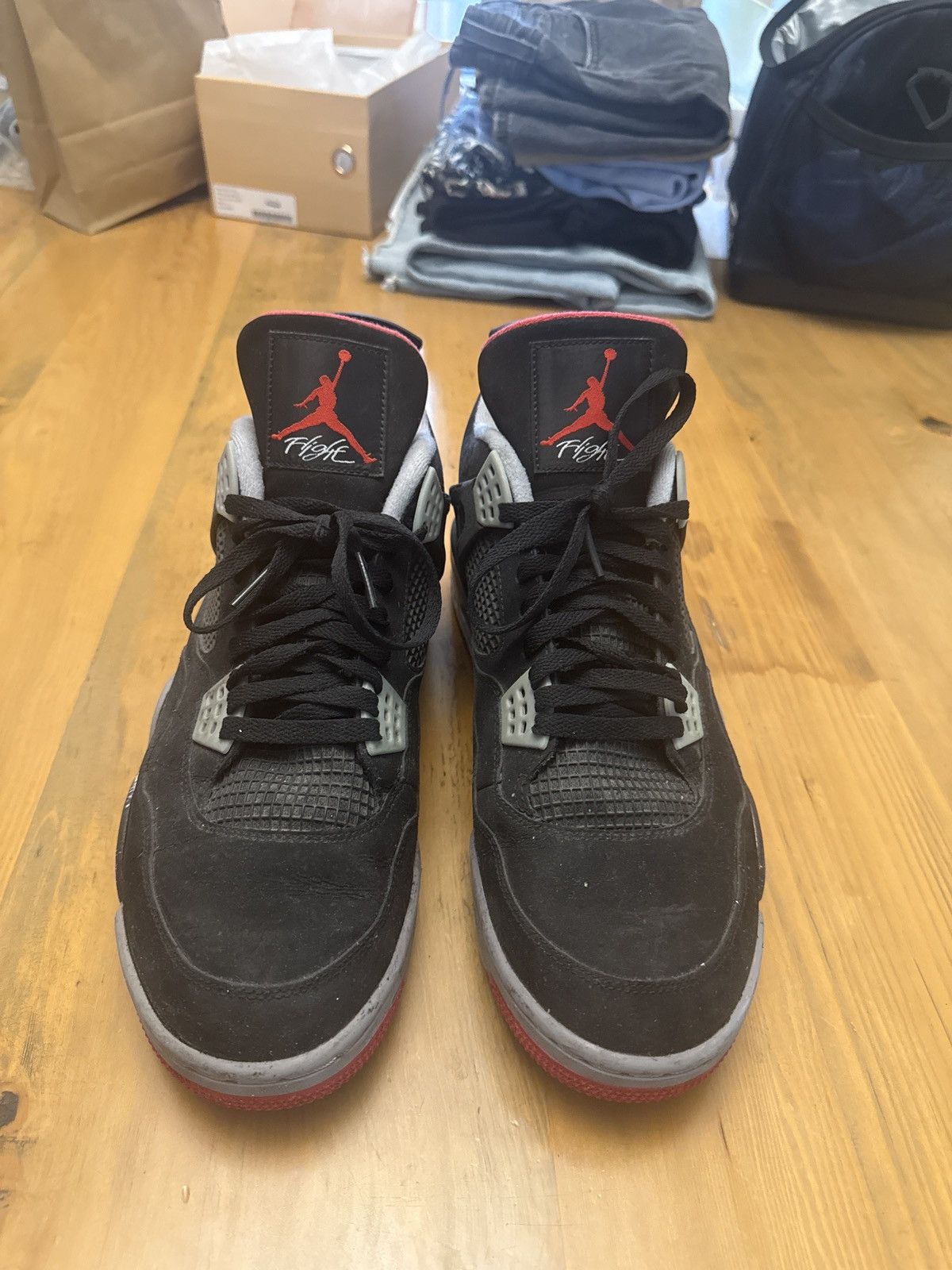 Jordan Brand Jordan Bred 4s Size US 13 / EU 46 - 3 Thumbnail