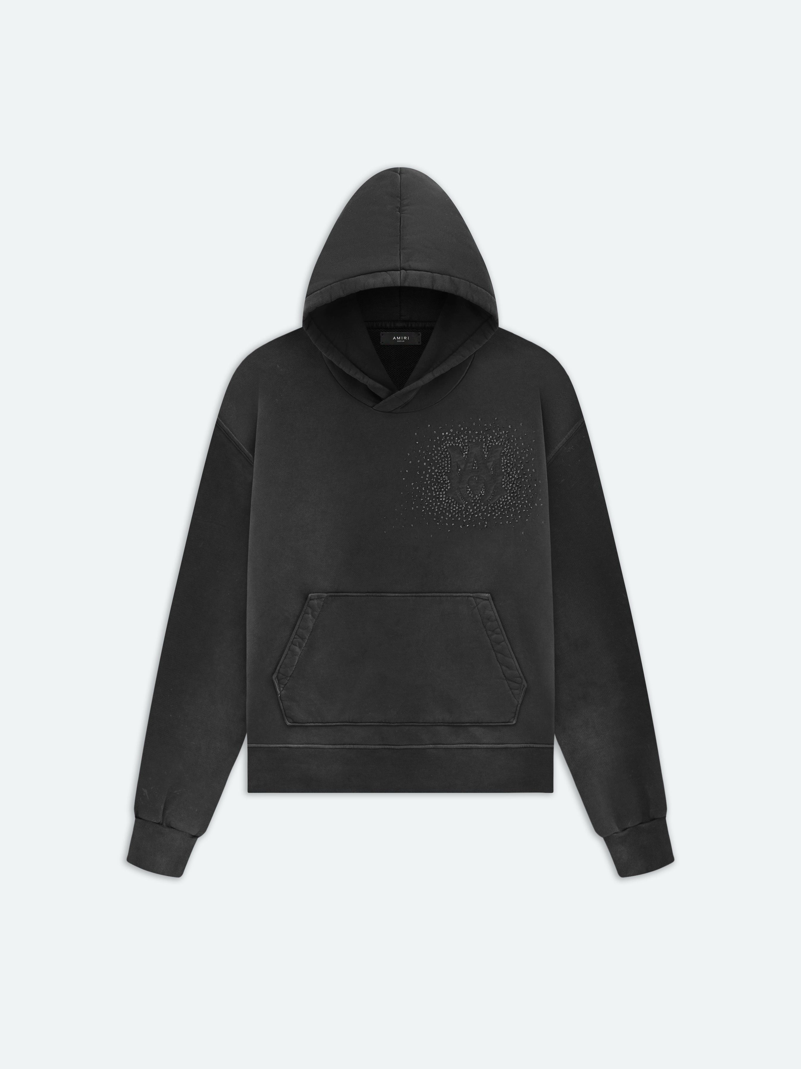 Amiri o1w1db10125 Crystal Burst Hoodie in Black | Grailed
