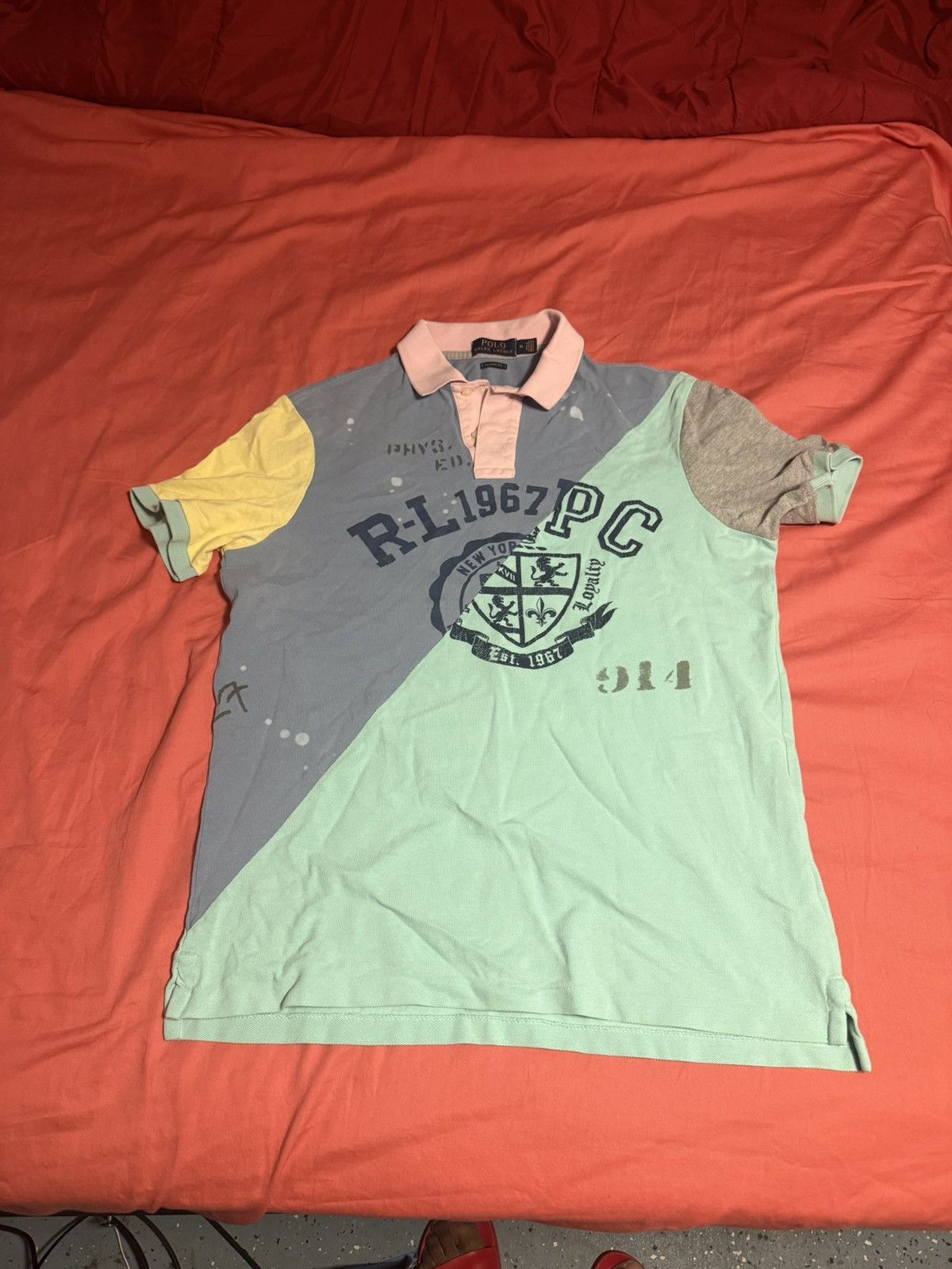 Polo Ralph Lauren Polo Printed Collard Shirt Size US M / EU 48-50 / 2 - 1 Thumbnail