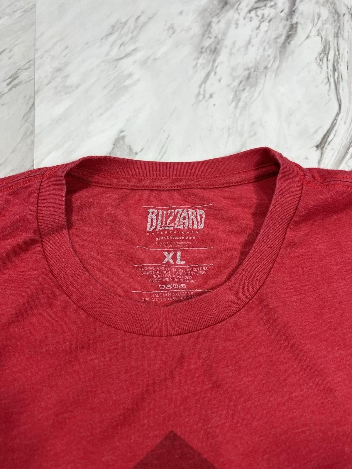 Other World of Warcraft Horde Logo Red Blizzard Gaming Tee XL #13 Size US XL / EU 56 / 4 - 2 Thumbnail