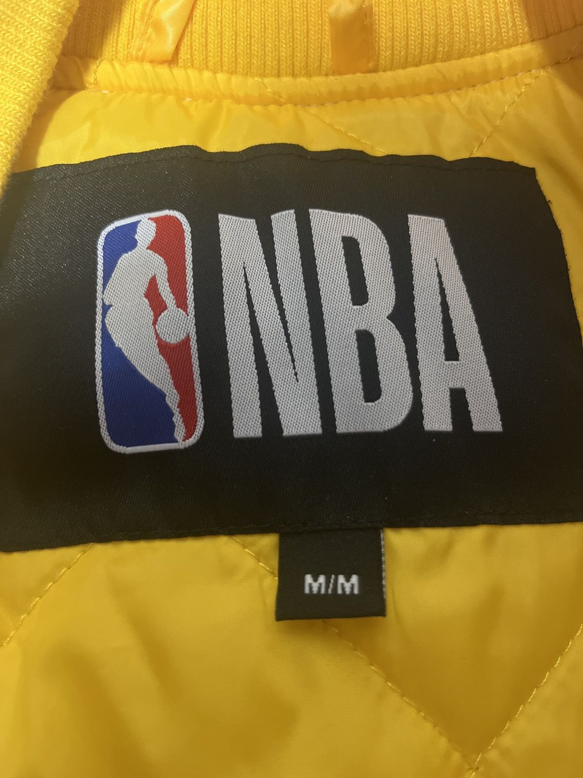 NBA LA Lakers Bomber Jacket Size US M / EU 48-50 / 2 - 2 Thumbnail