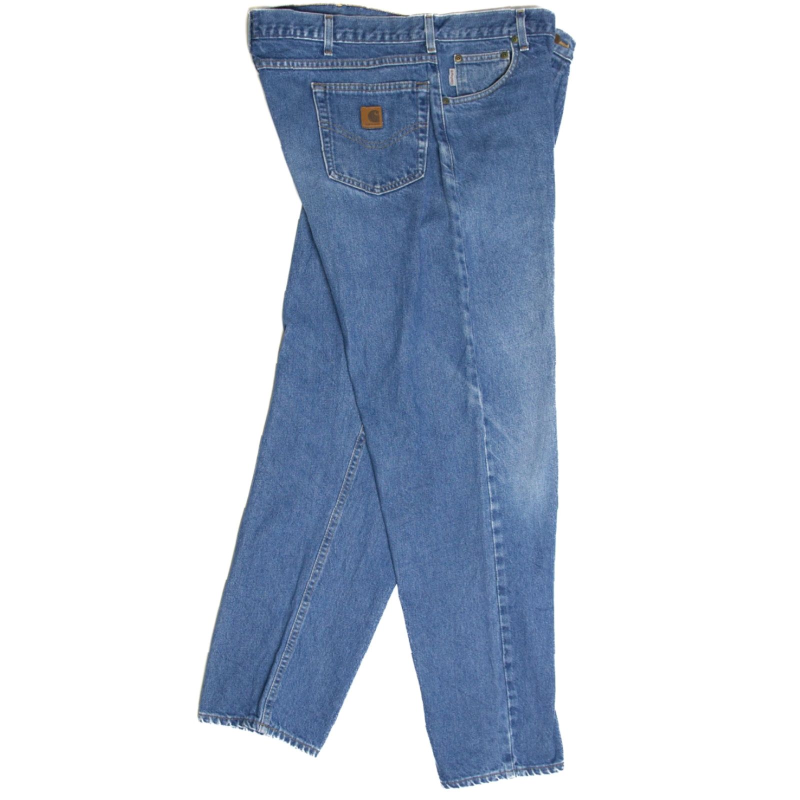 Carhartt VINTAGE Carhartt Denim Jeans Blue 42x32 Relaxed Fit Workwear 1017 Mens Size US 42 / EU 58 - 4 Thumbnail