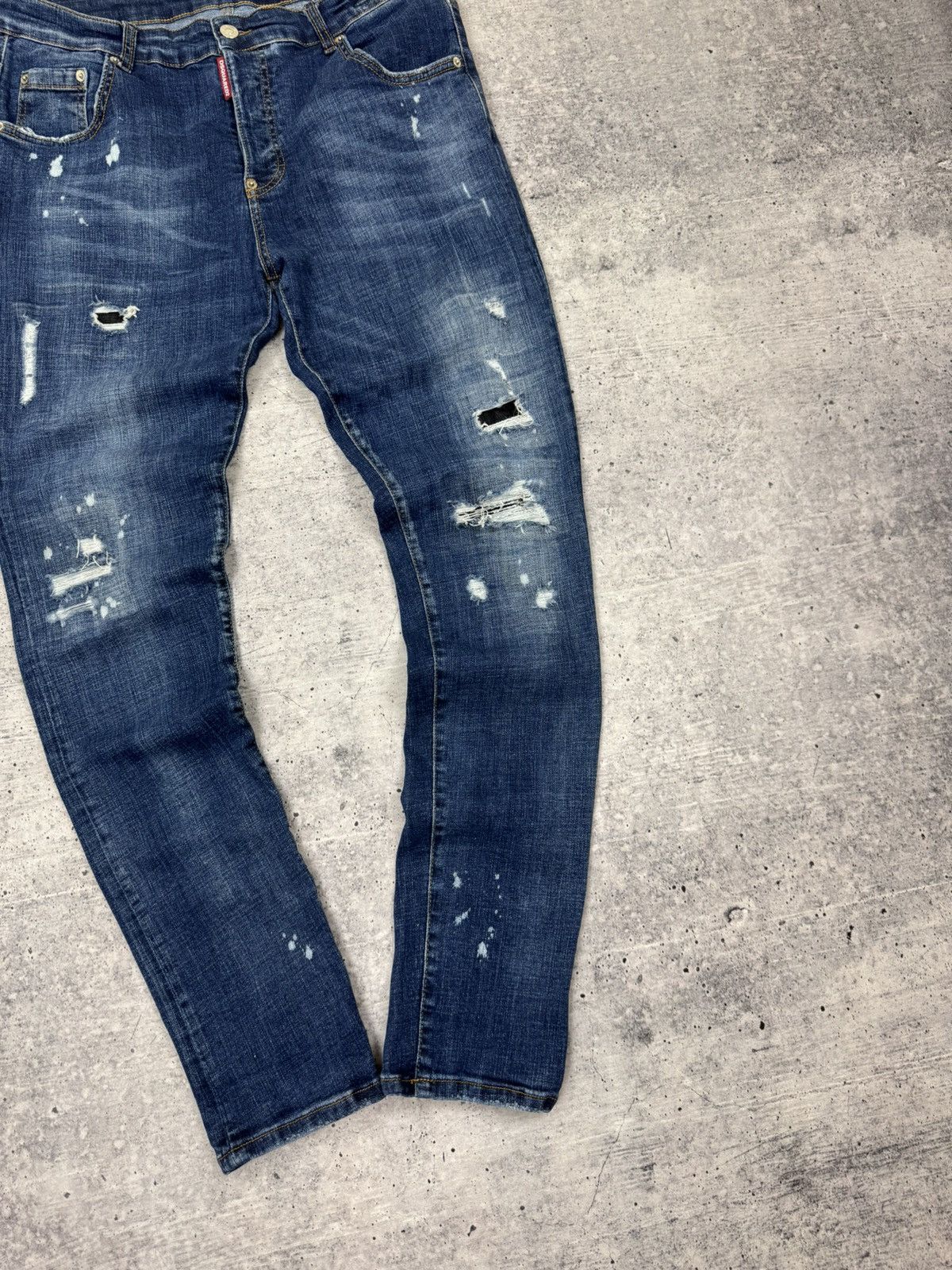 Dsquared2 Dsquared2 Casual Distressed Blue Jeans Pants Men Size 52 Size US 34 / EU 50 - 2 Thumbnail
