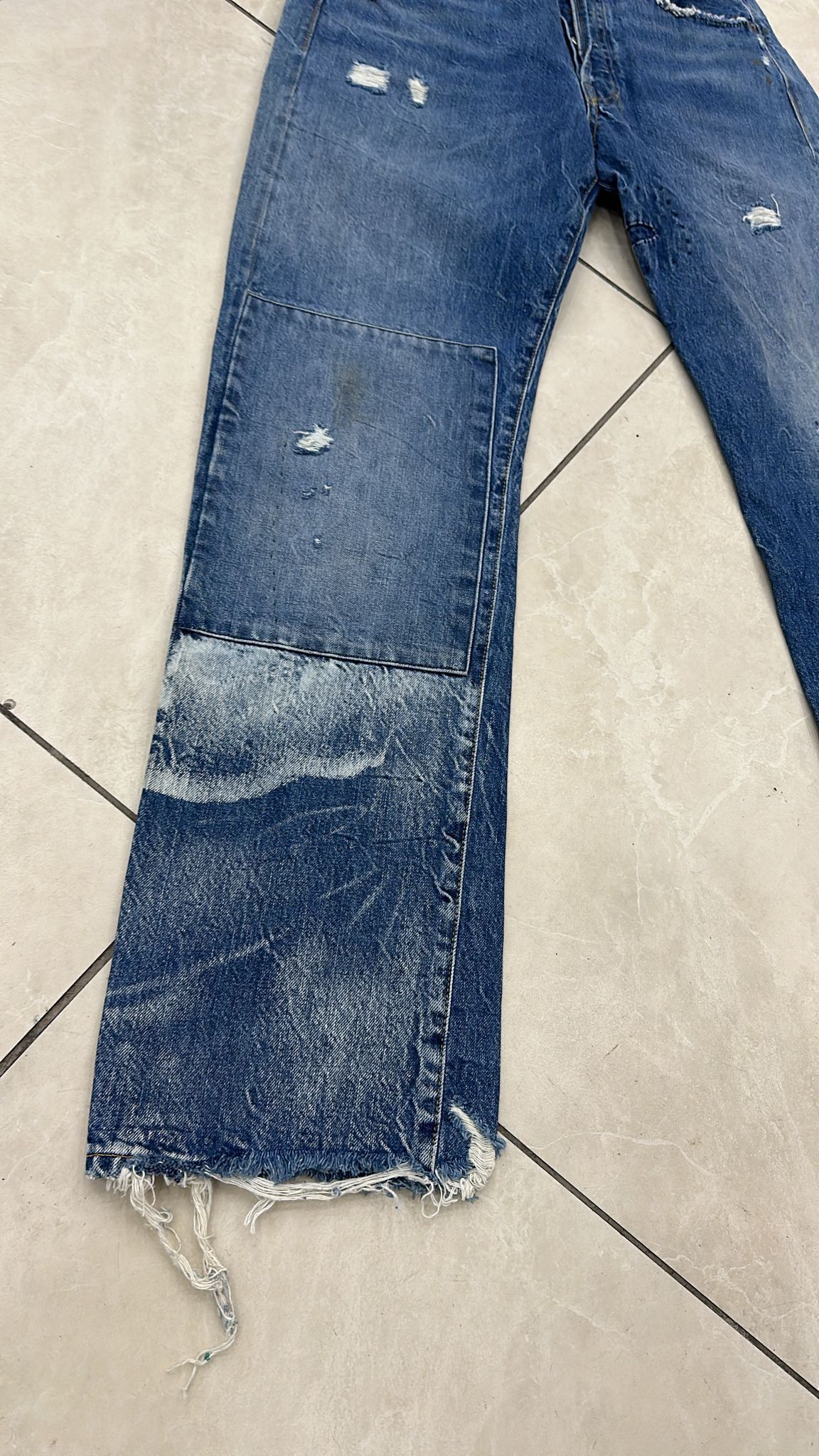Levi's Vintage Clothing LVC Levi's Vintage Clothing SAMPLE 1947 501XX Selvedge Jeans Size US 32 / EU 48 - 6 Thumbnail
