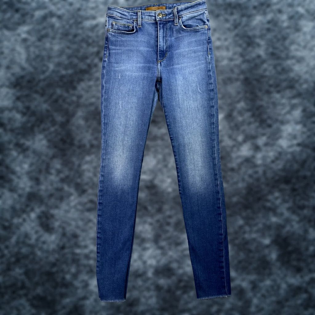 Vintage Joe's Jeans The Charlie High Rise Skinny Ankle Womens 27 Stretch Denim Blue Slim Jeans 30.5 Inseam Size 27" / US 4 / IT 40 - 1 Thumbnail
