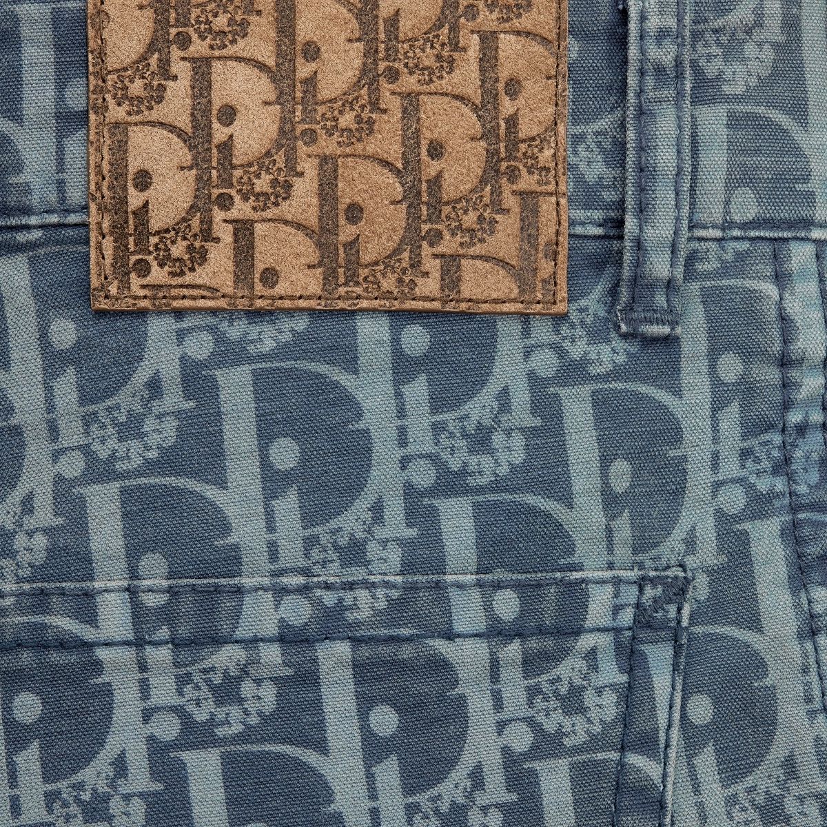 Dior o1bcso1str1224 Bermuda Shorts in Blue Size US 40 / EU 56 - 3 Thumbnail