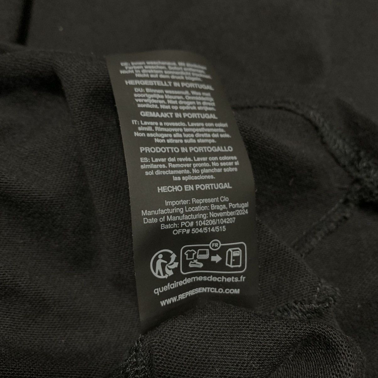 Represent Clo. Represent Medium Welcome To The Jungle Off Black Tee Size US M / EU 48-50 / 2 - 7 Thumbnail