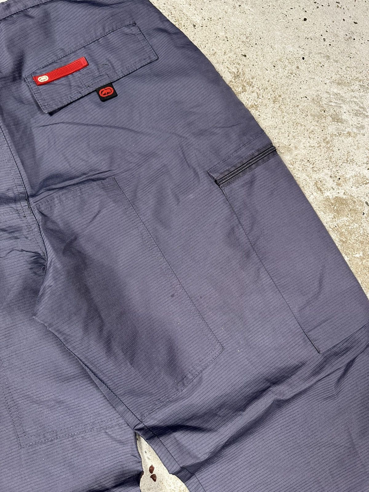 Ecko Unltd. × Vintage Vintage Y2K Ecko Unlimited Baggy Cargo Track Pants Size US 31 - 15 Thumbnail