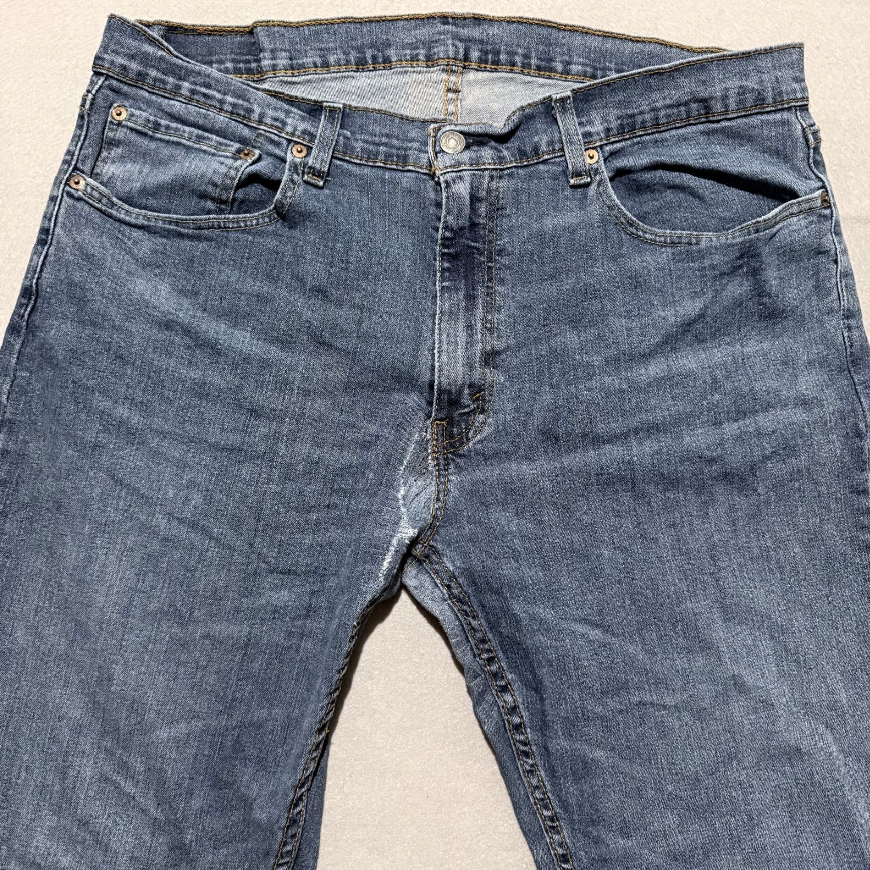 Levi's Levi's 559 Jeans Men's Blue Denim Mid Rise Relaxed Straight Hipster 36x32 Jeans Men Blue Levi's 559 Hipster 90s Style Size US 36 / EU 52 - 3 Thumbnail