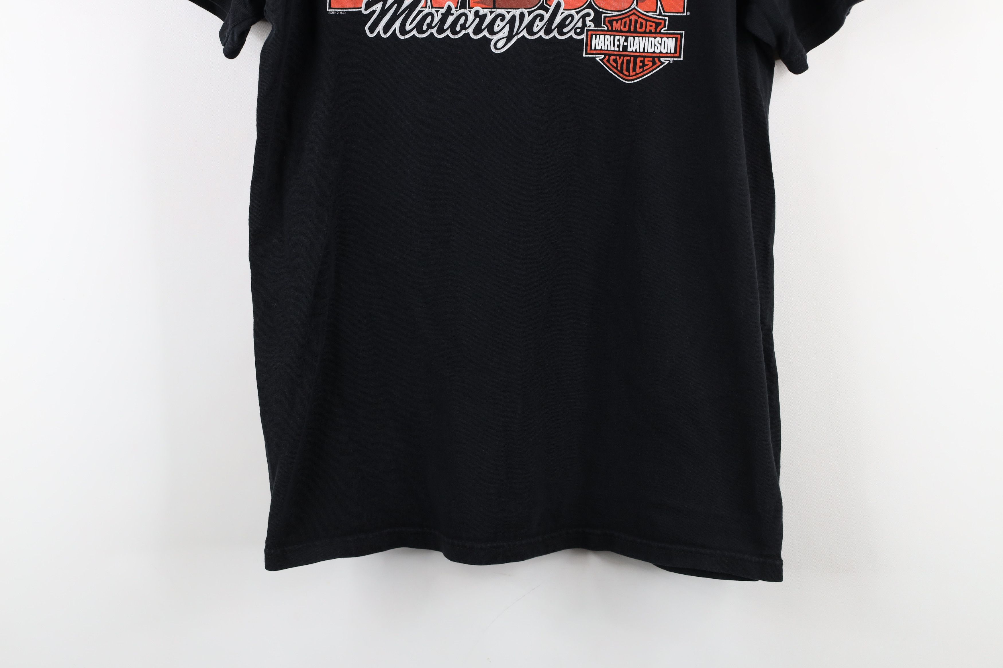 Harley Davidson × Vintage Vintage Y2K Harley Davidson Spell Out Skull Skeleton T-Shirt Size US M / EU 48-50 / 2 - 3 Thumbnail