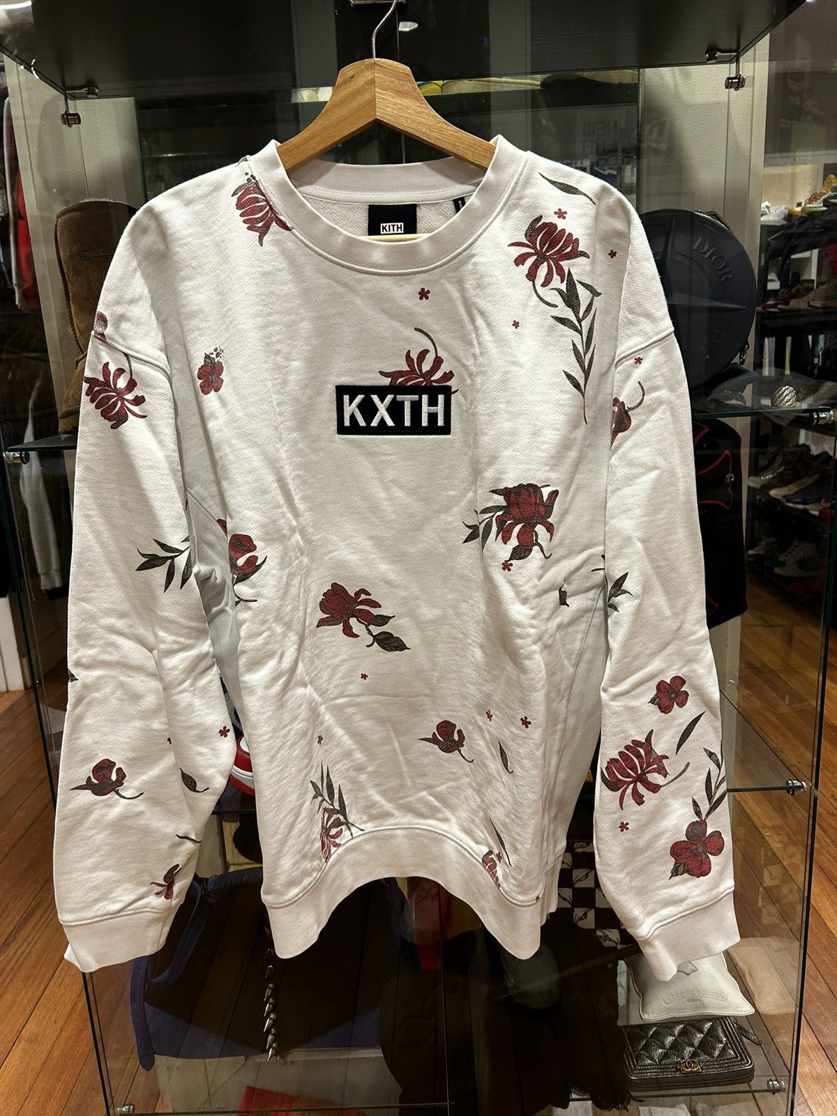 Kith Kith Summer Floral Crewneck White Size US XL / EU 56 / 4 - 1 Thumbnail