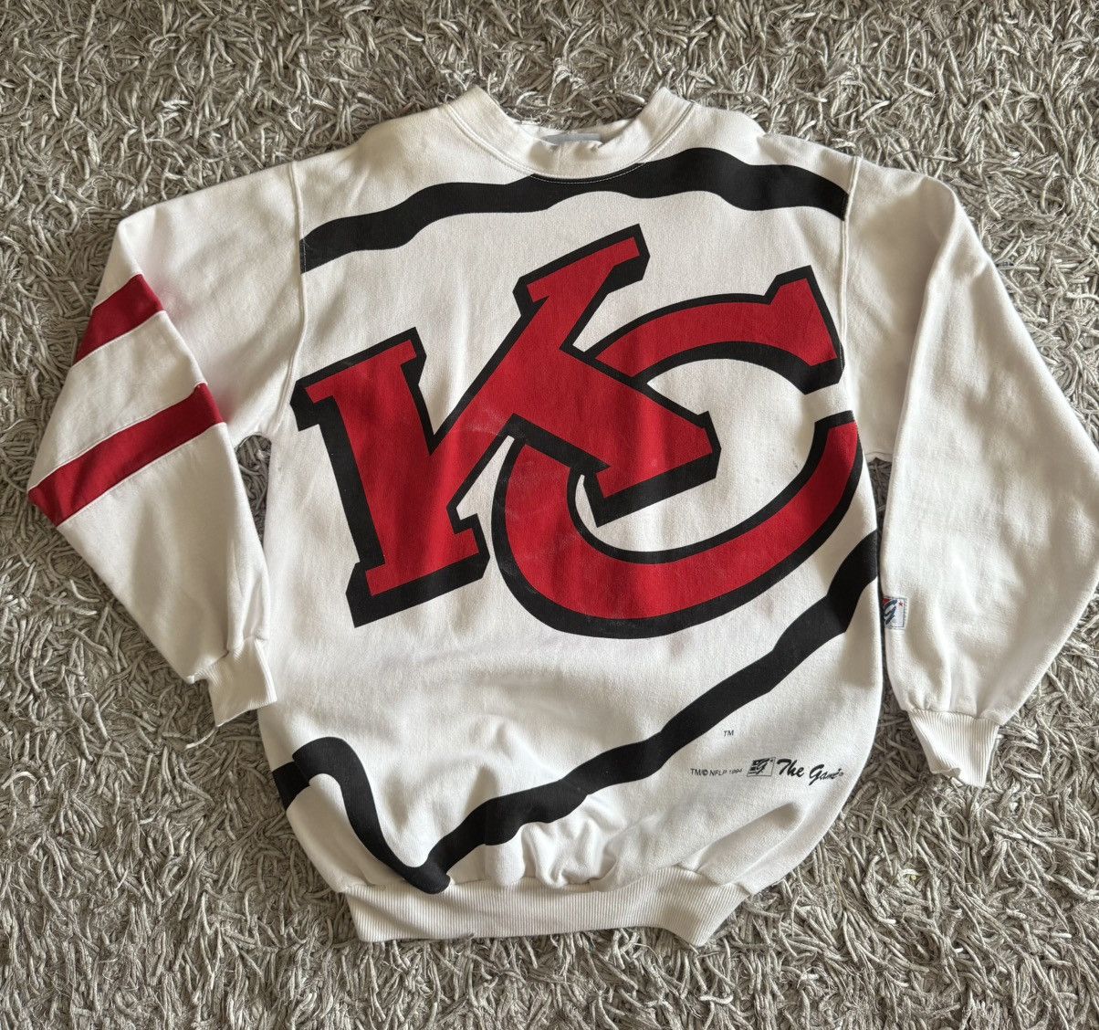 The Game Vintage Kansas CityChiefs The Game Big Logo Sweater Size M Size US M / EU 48-50 / 2 - 1 Thumbnail