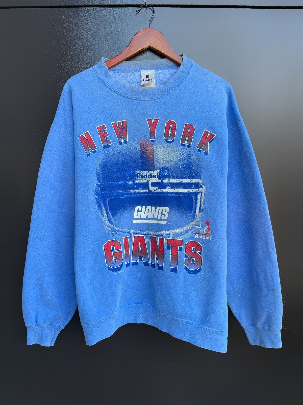 Riddell Vintage 1996 Riddell New York Giants NFL Sweatshirt Crewneck Size US M / EU 48-50 / 2 - 1 Thumbnail
